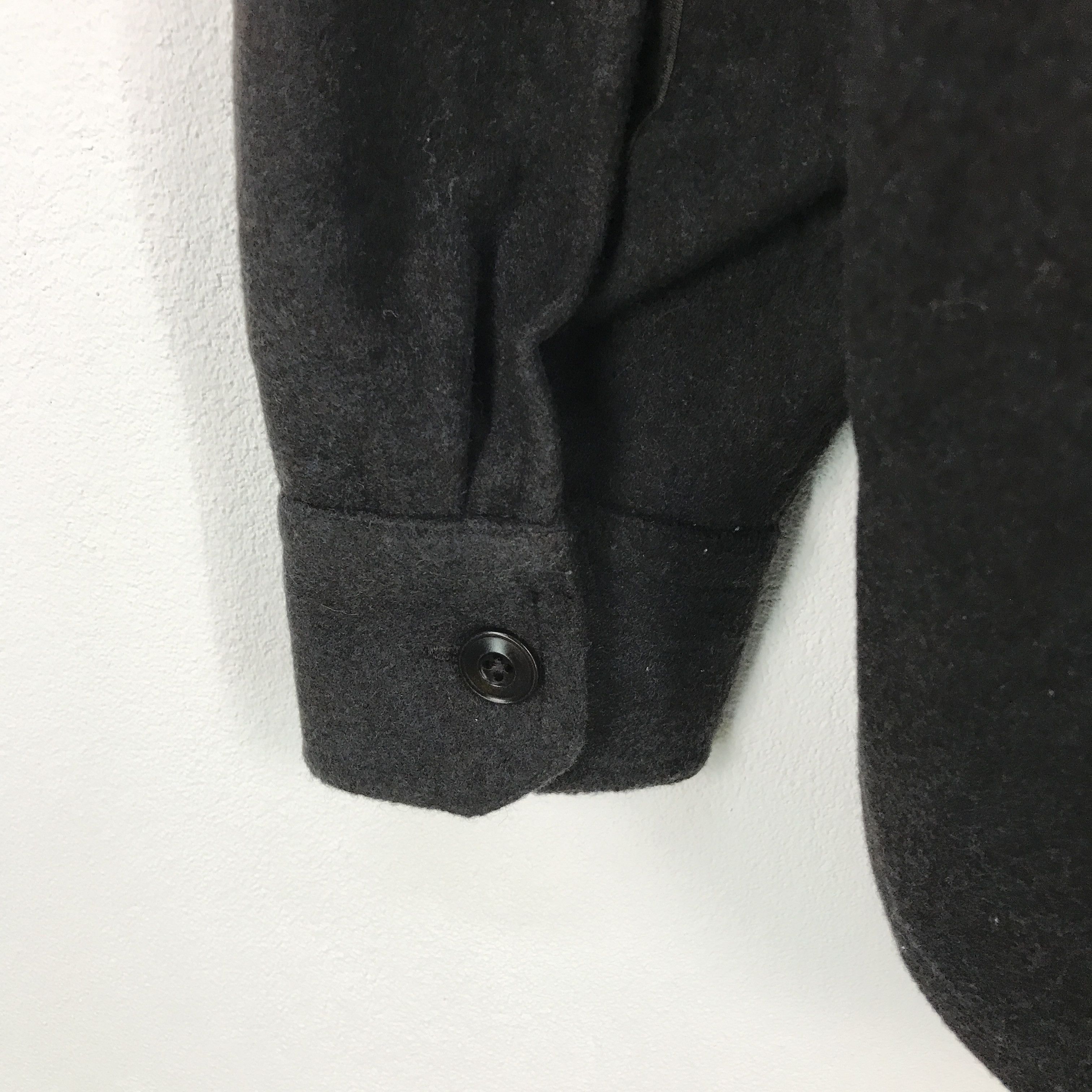 Lemaire x uniqlo wool up button jacket
