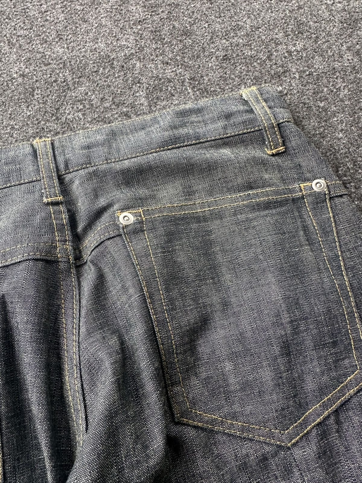Beauty Beast Nicole Club For Men Black Wax Wideleg Denim D246 Size US 30 / EU 46 - 7 Thumbnail