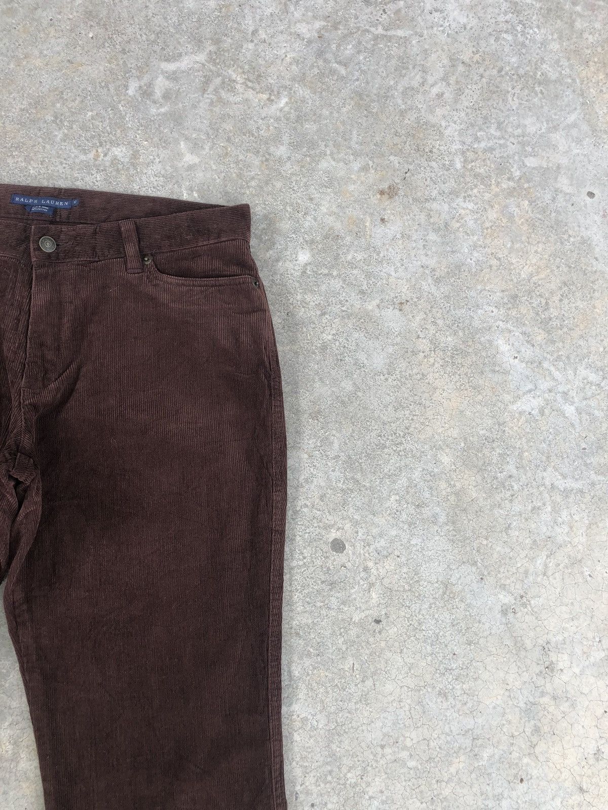 If Six Was Nine Ralph Lauren Flared Jeans Bootcut Corduroy Size US 32 / EU 48 - 5 Thumbnail