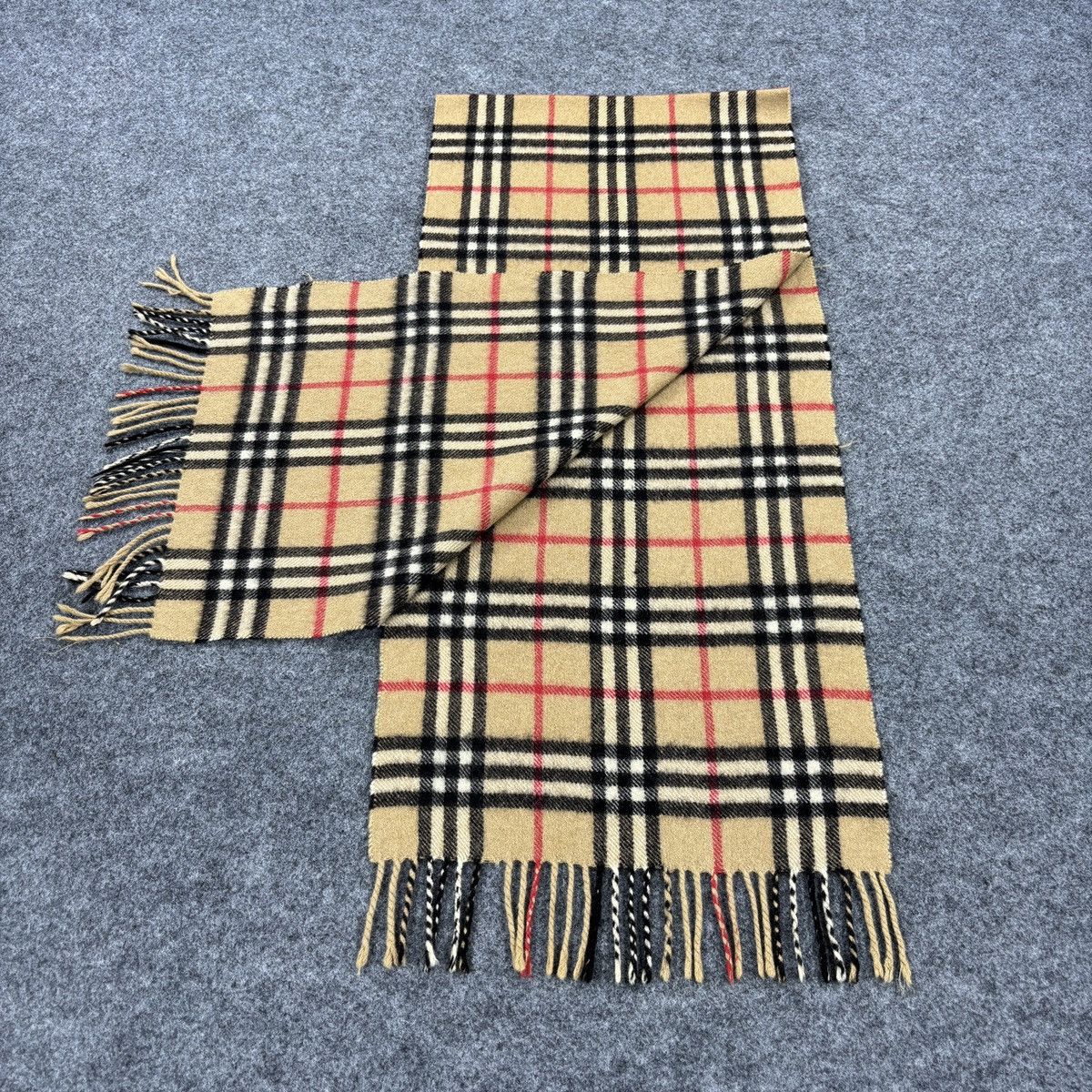 Burberry × Vintage Burberrys Scarf # D787 # Muffler # Neckwear # Nova Check Size ONE SIZE - 6 Thumbnail