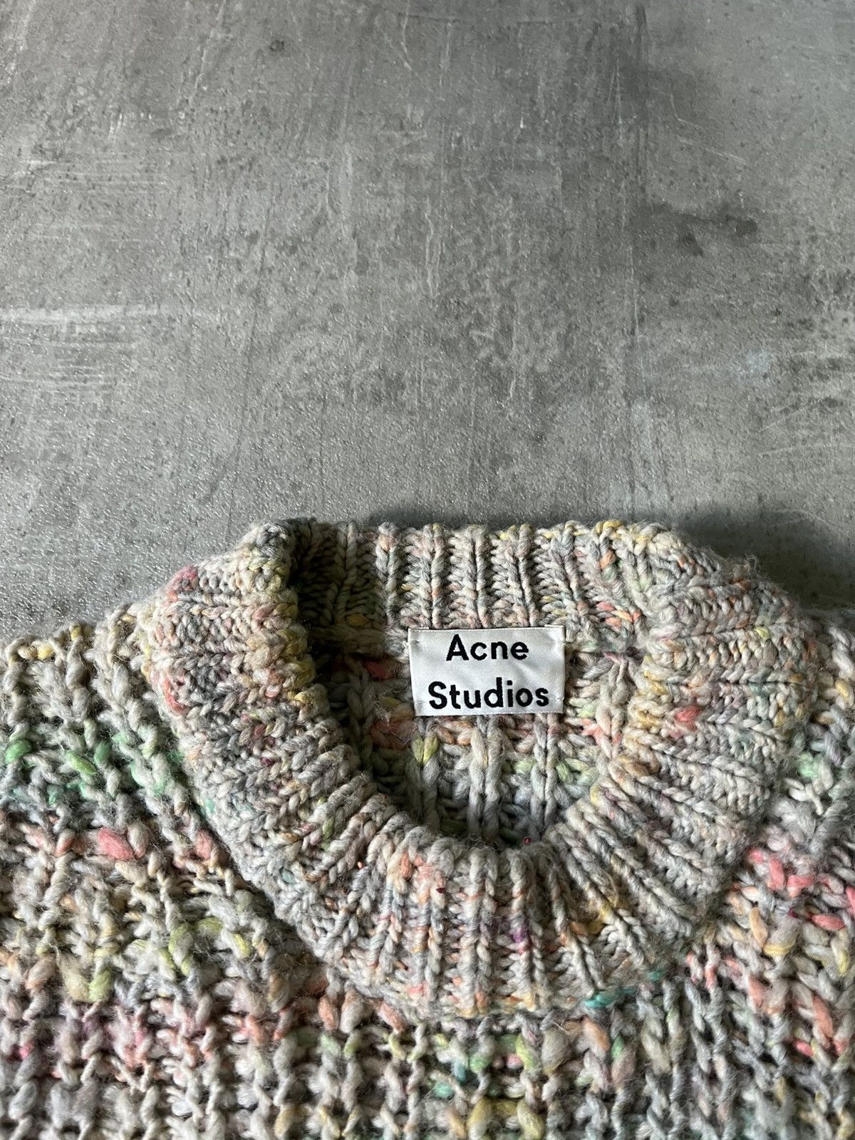 Acne Studios Acne Studios Zora multicolor sweater Size US S / EU 44-46 / 1 - 6 Thumbnail