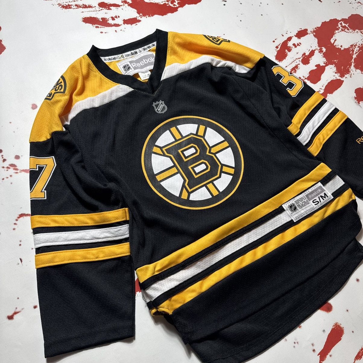 NHL × Reebok × Vintage vintage 90s nhl reebok jersey bergeron 37 rare longsleave Size US S / EU 44-46 / 1 - 3 Thumbnail