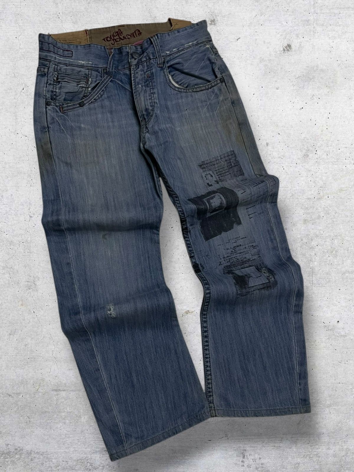 Japanese Brand VINTAGE TOUGH OG JAPAN CRAFTED RARE FIND SERIAL KILLER DENIM Size US 34 / EU 50 - 2 Thumbnail