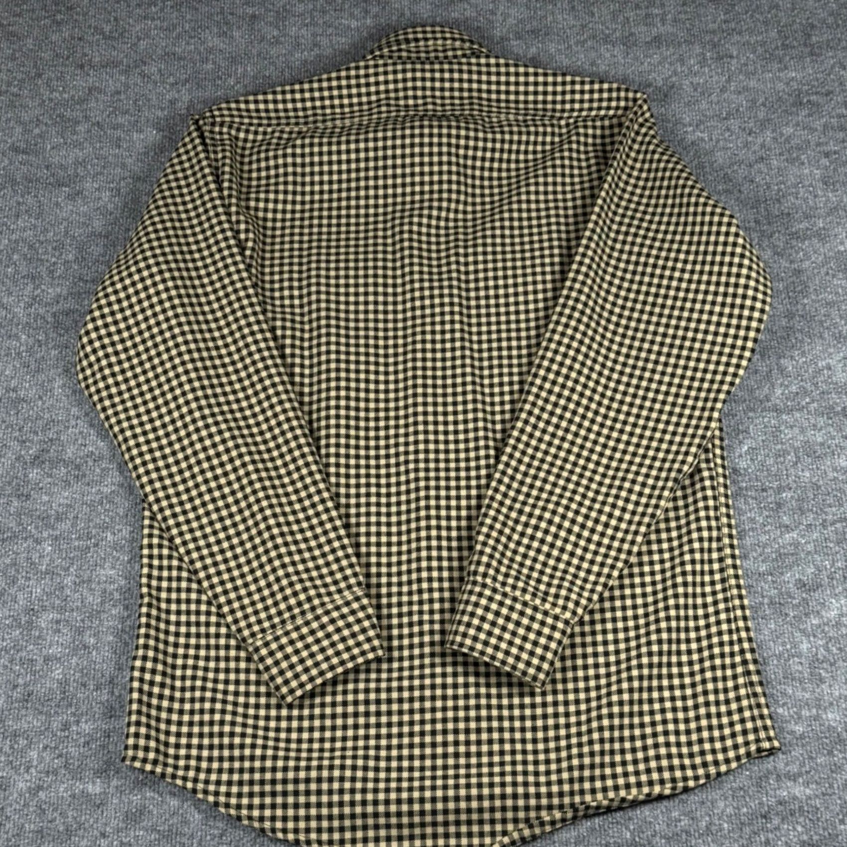 Vintage VINTAGE Gander Mountain Mens Shirt M Tall LS Gingham Plaid Button Up USA Size US M / EU 48-50 / 2 - 3 Thumbnail