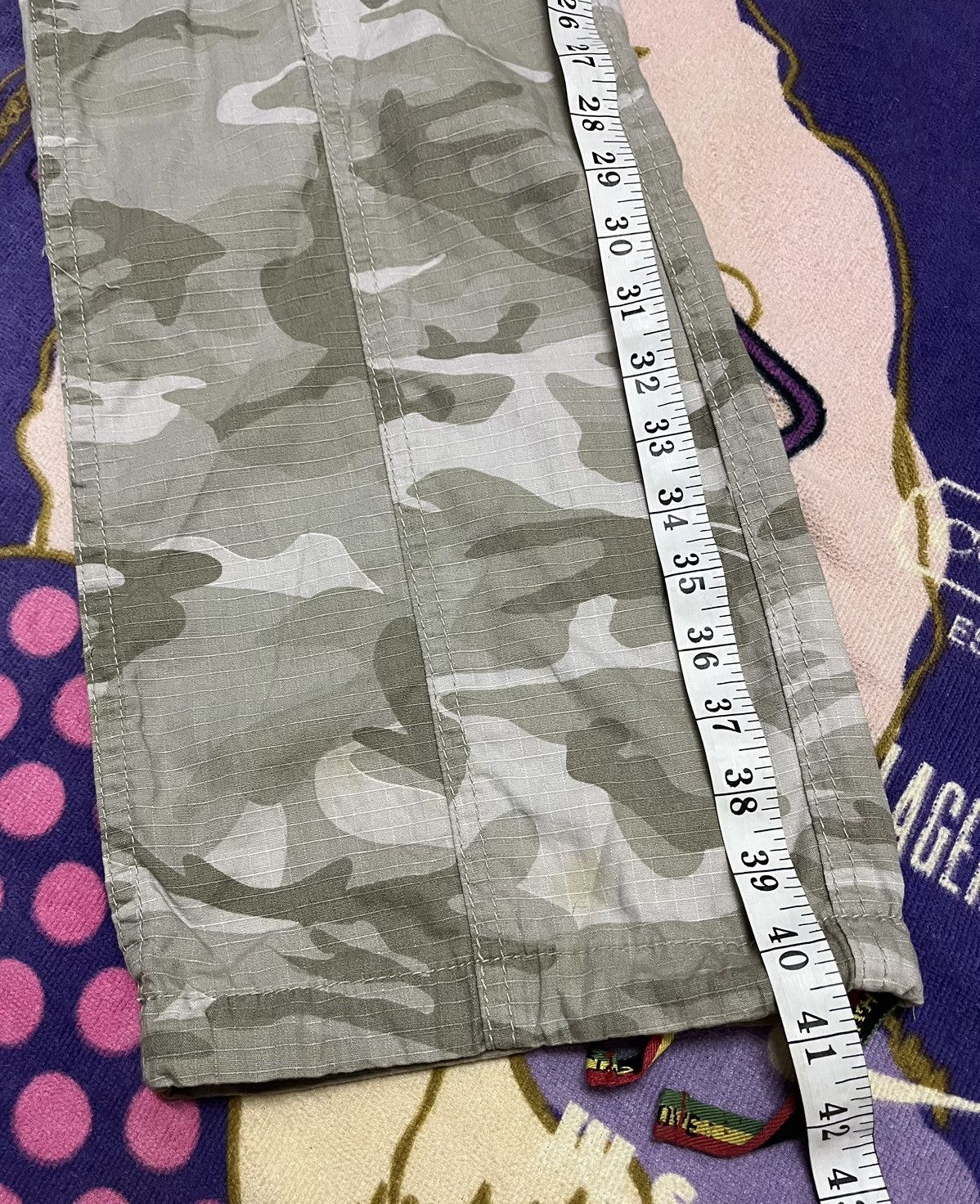 Pelle Pelle PELLE PELLE Soljah Rare Design Camo Cargo Pant Size US 32 / EU 48 - 21 Thumbnail