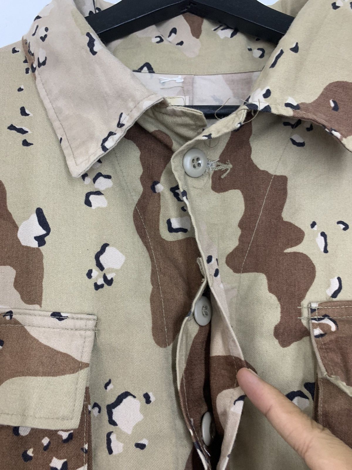 Avirex 80’s US ARMY DESERT CAMO CHOCOLATE CHIP JACKET Size US M / EU 48-50 / 2 - 8 Thumbnail