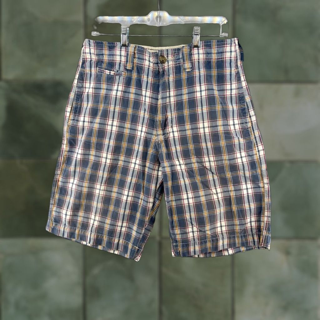 American Eagle Outfitters American Eagle Outfitters Shorts Mens 30 Blue Plaid 10'' Preppy Summer Size US 30 / EU 46 - 1 Thumbnail