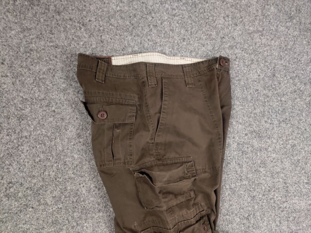 Japanese Brand Vintage Japanese Baggy Multi pocket Cargo Pants Y2K Style Size US 32 / EU 48 - 13 Thumbnail