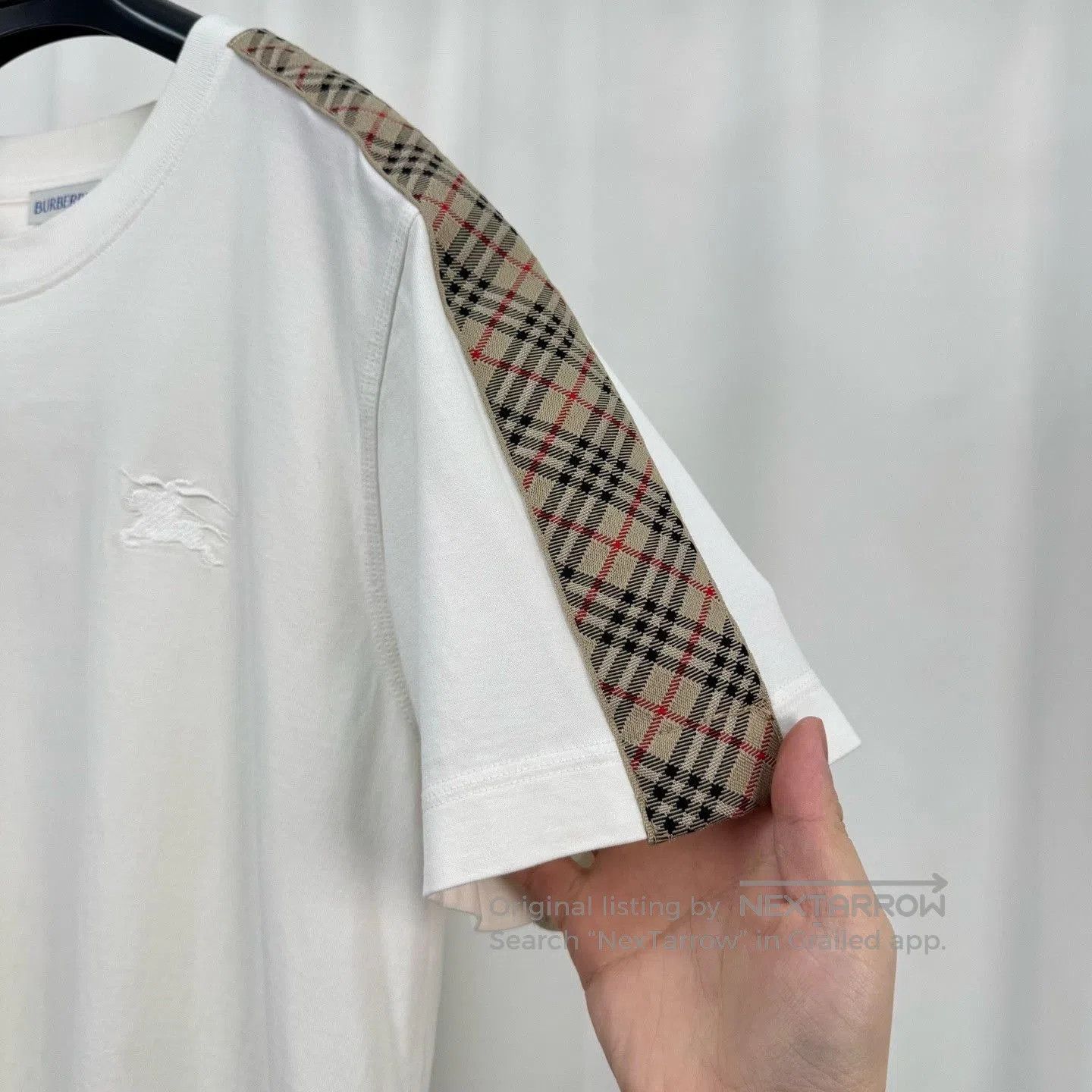 Burberry Burberry 25SS Embroidered Knight Check Tee. Size US M / EU 48-50 / 2 - 4 Thumbnail