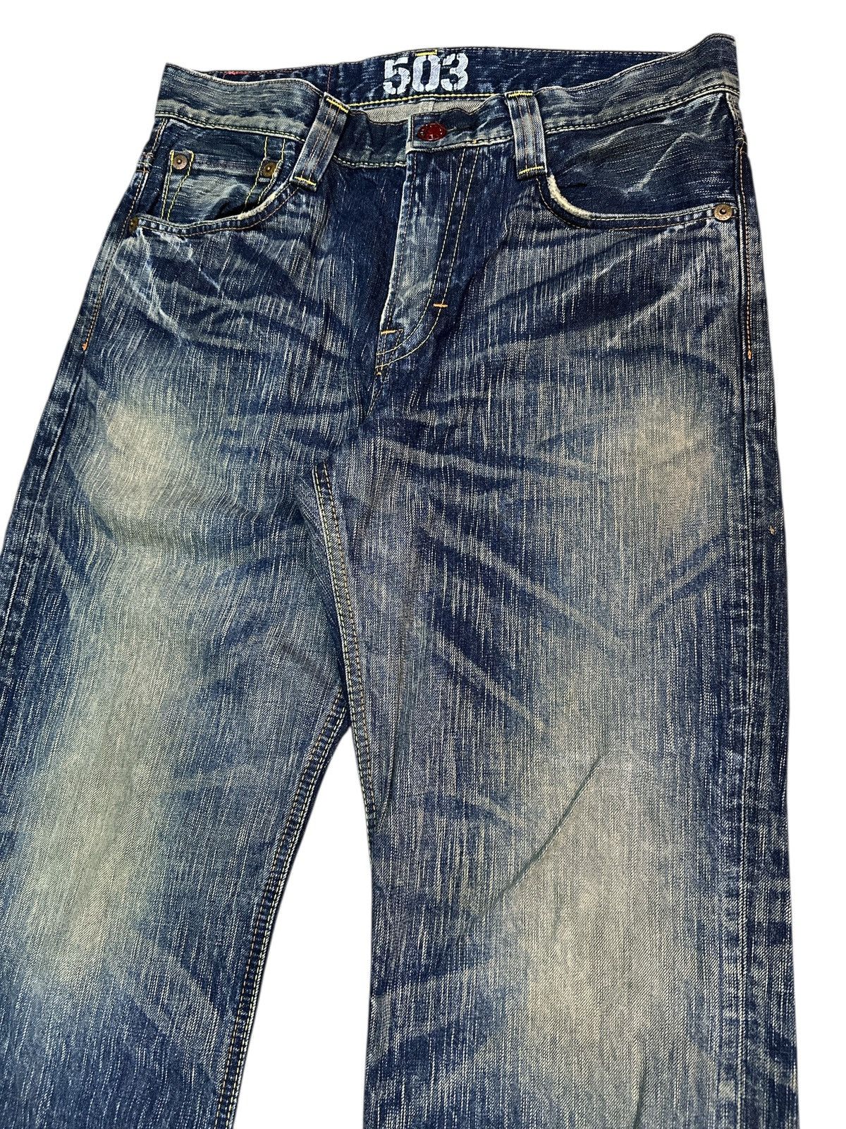 Kapital Vintage Edwin 503 Blue Trip Made In Japan . Size US 34 / EU 50 - 4 Thumbnail