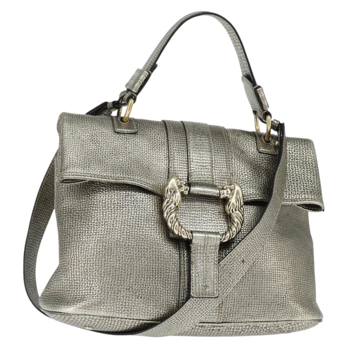 Bvlgari Bvlgari Leoni Top Handle Bag Leather Size ONE SIZE - 1 Thumbnail
