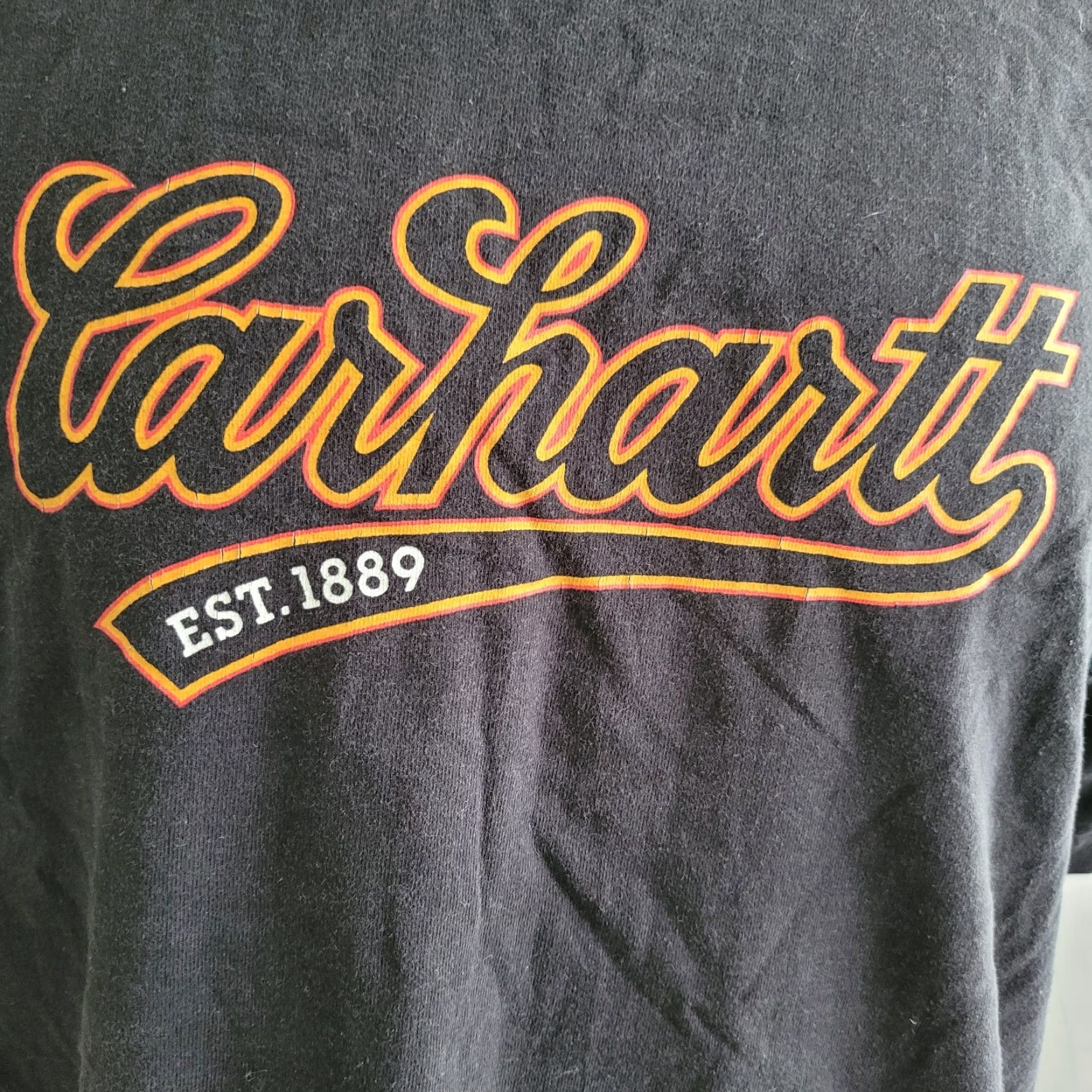 Carhartt VINTAGE Carhartt T-Shirt Men's L - Original Fit, Multicoloured, Short Sleeve, Crew Neck Size US L / EU 52-54 / 3 - 7 Thumbnail