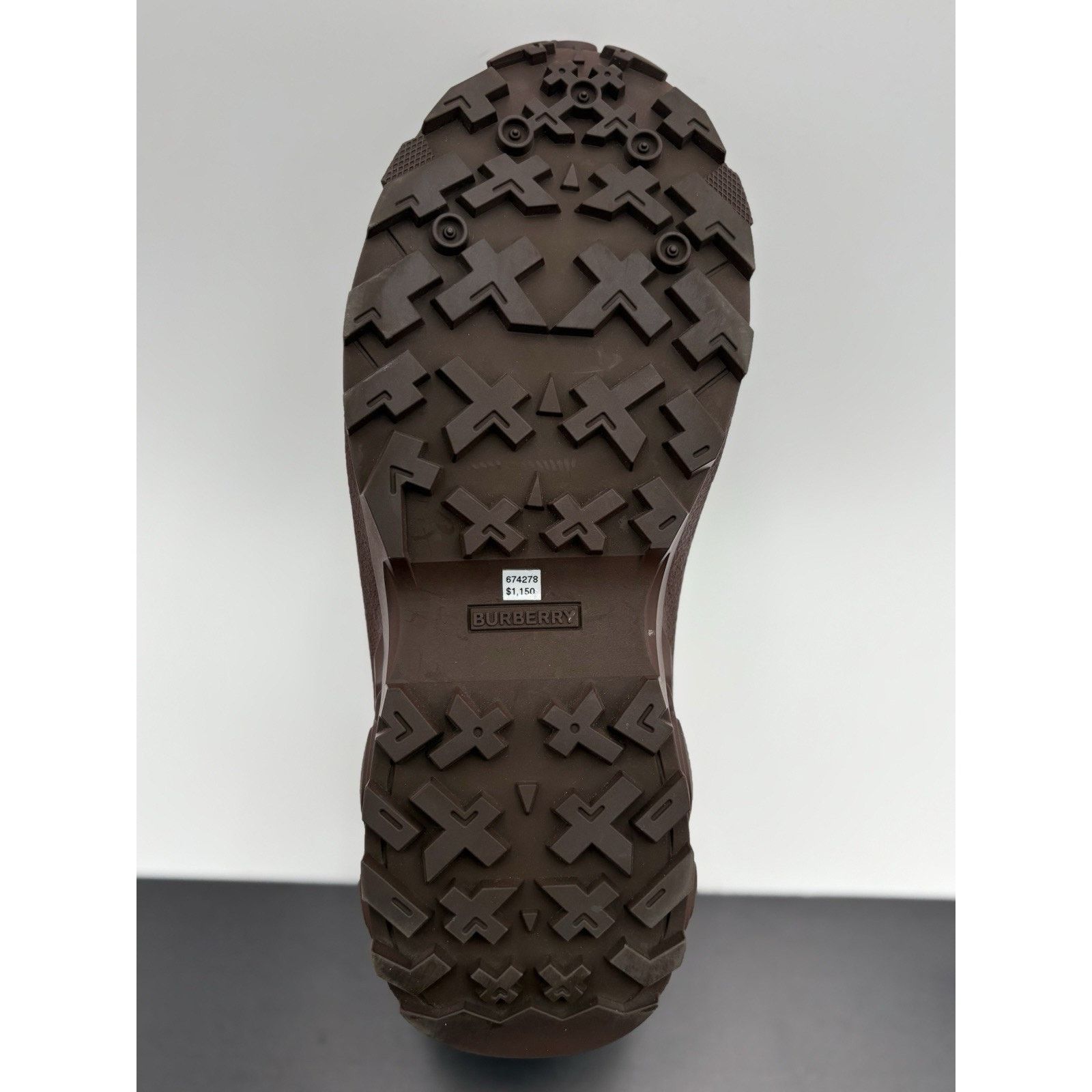Burberry Burberry Arthur Low-Top ' Deep Earth Brown ' | TRIED ON! Size US 7 / EU 40 - 7 Thumbnail