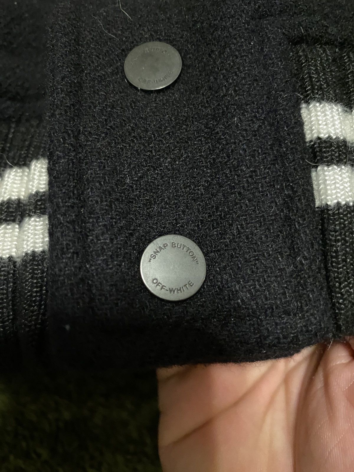 Off-White Used off white varsity jacket Size US M / EU 48-50 / 2 - 5 Thumbnail