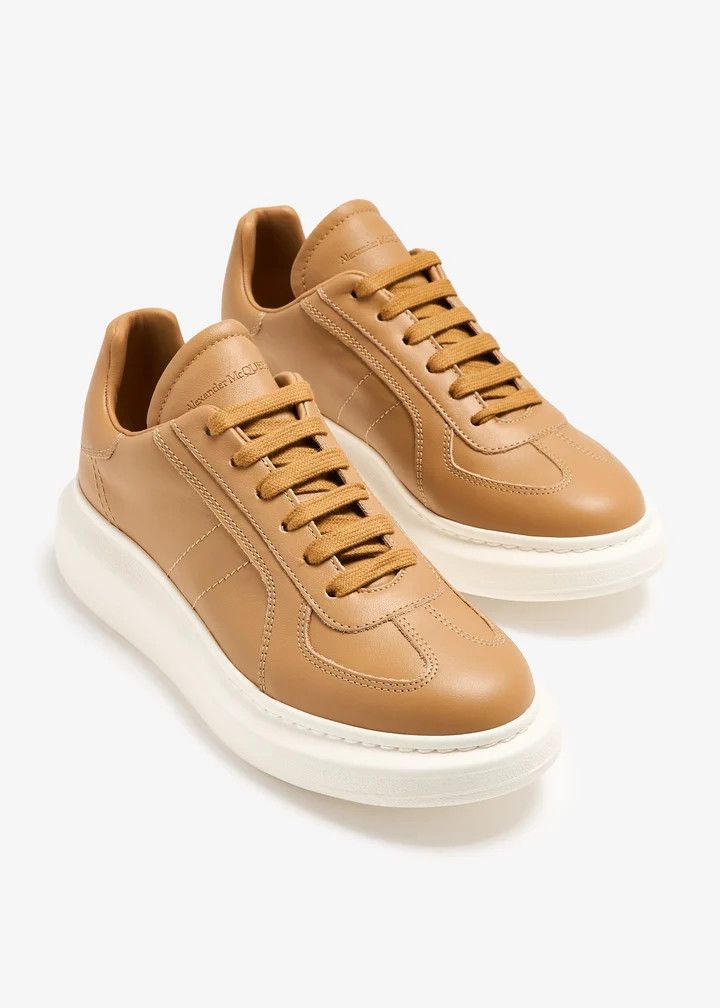Alexander McQueen o1w1db10925 Oversized Sneaker in Brown Size US 7.5 / IT 37.5 - 3 Thumbnail