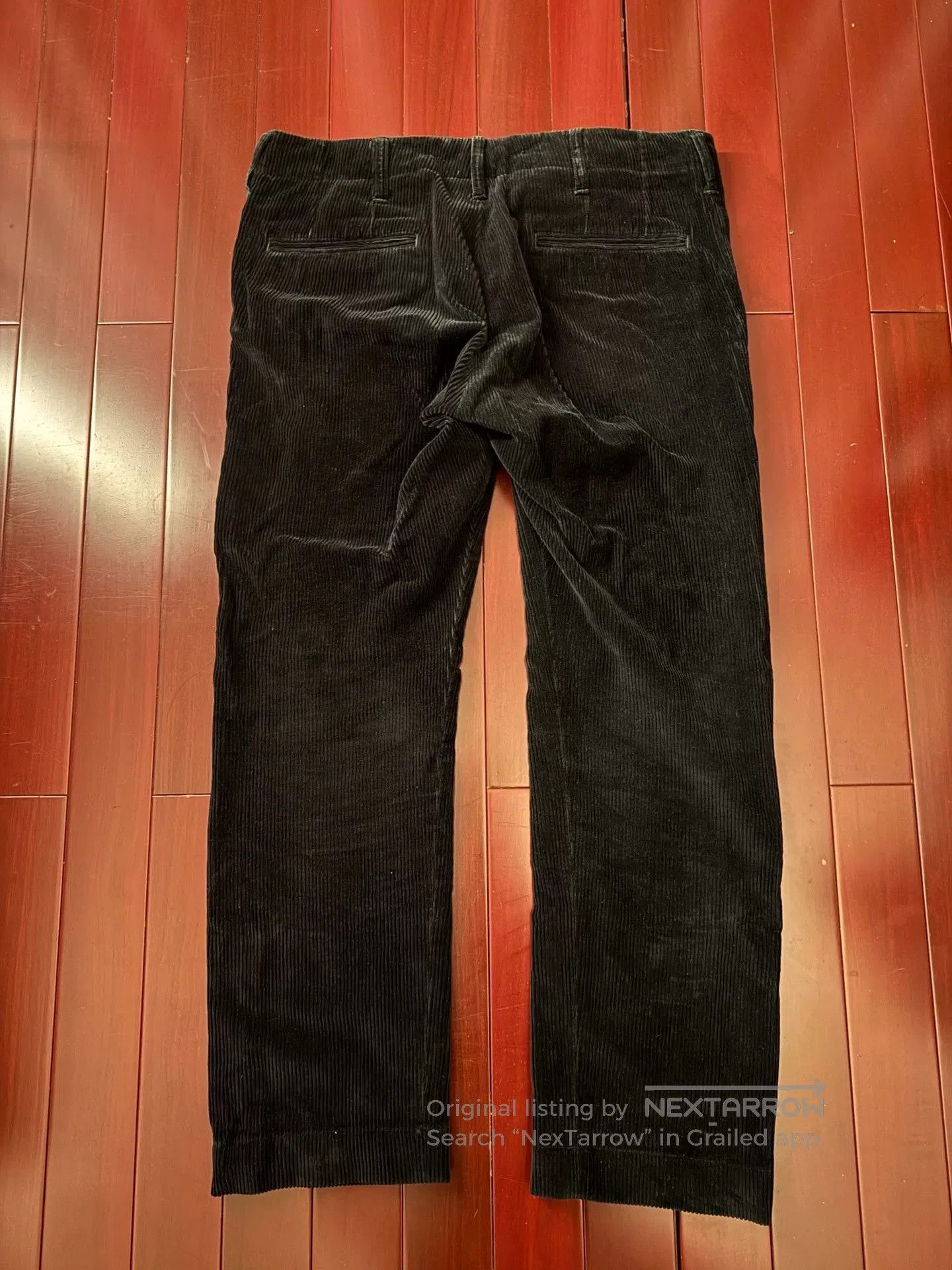 RRL Indigo Corduroy Trousers 2023.