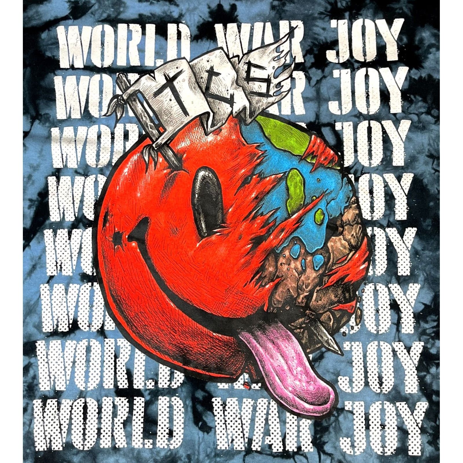 Gildan The Chainsmokers World War Joy 2019 Album Tie Dye T-shirt Double-Sided Sz L Size US L / EU 52-54 / 3 - 3 Thumbnail