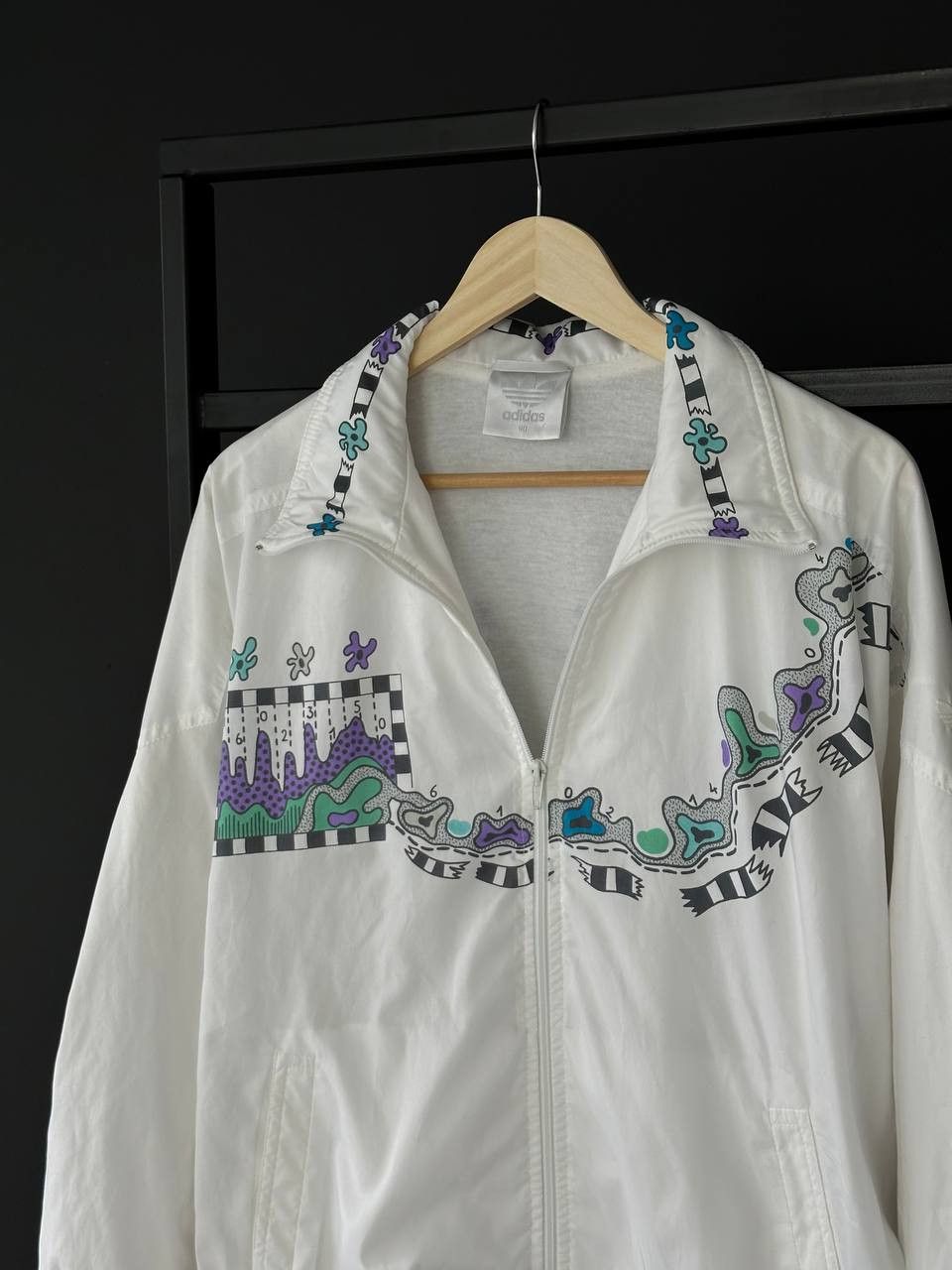 Adidas × Vintage Adidas Vintage Track Jacket Olympic Jacket 90s Rare Size US L / EU 52-54 / 3 - 3 Thumbnail