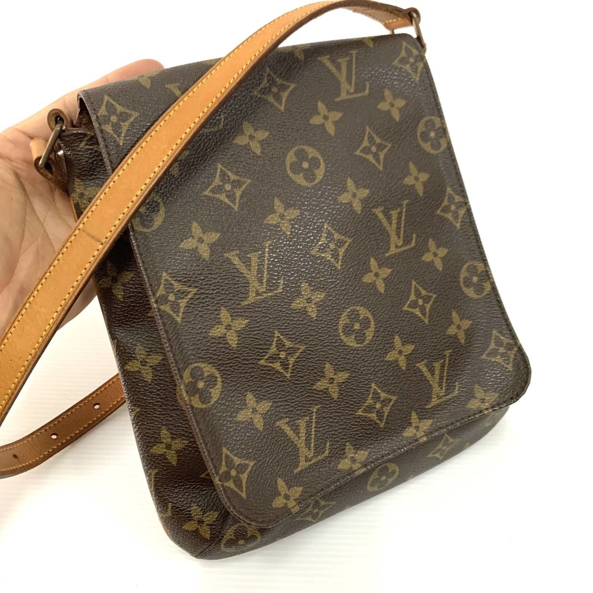 Louis Vuitton Louis Vuitton Monogram Musette Pm Bag Pre-Owned Size ONE SIZE - 10 Thumbnail