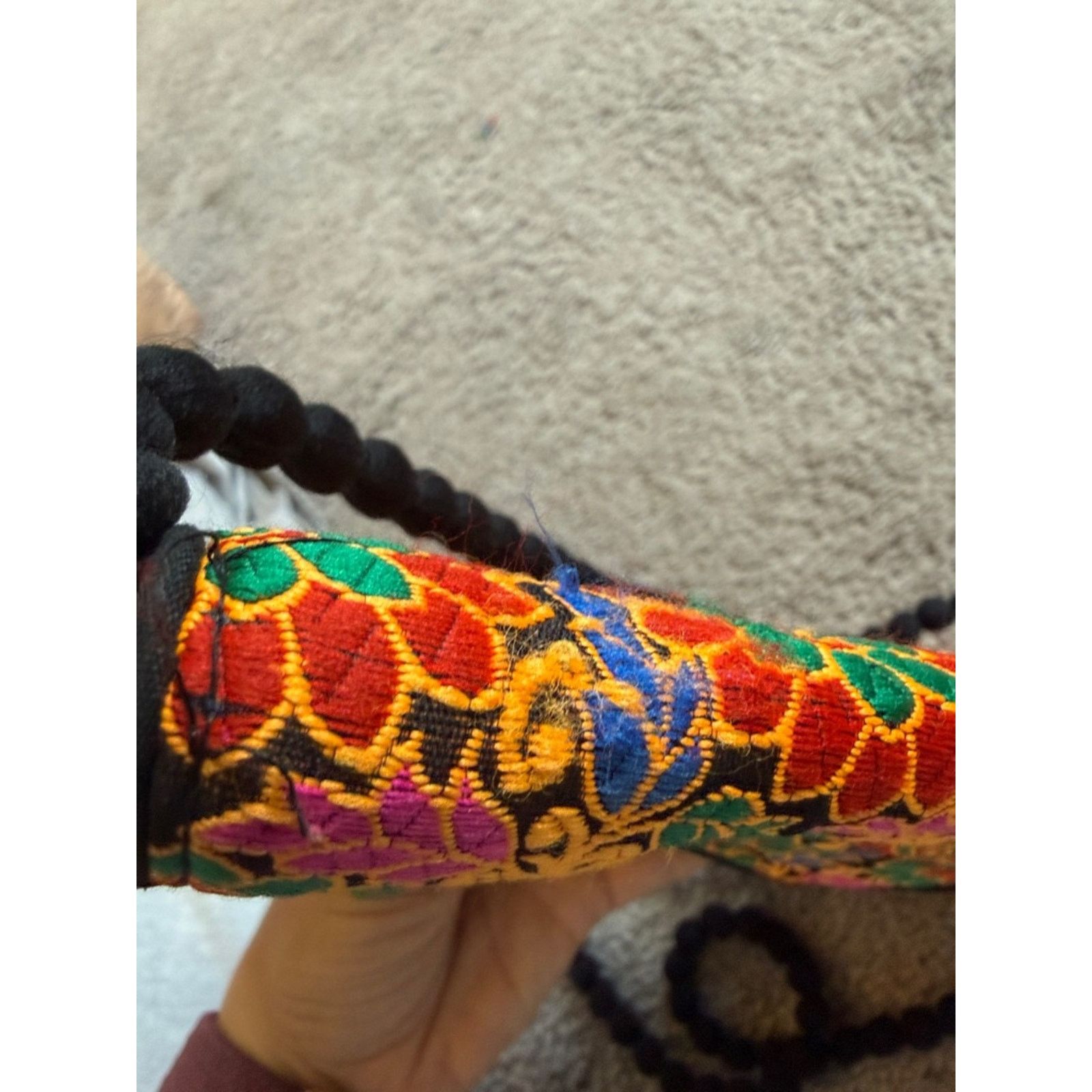 & Other Stories Savana Multicolor Floral Embroidered Crossbody Bag Size ONE SIZE - 9 Thumbnail