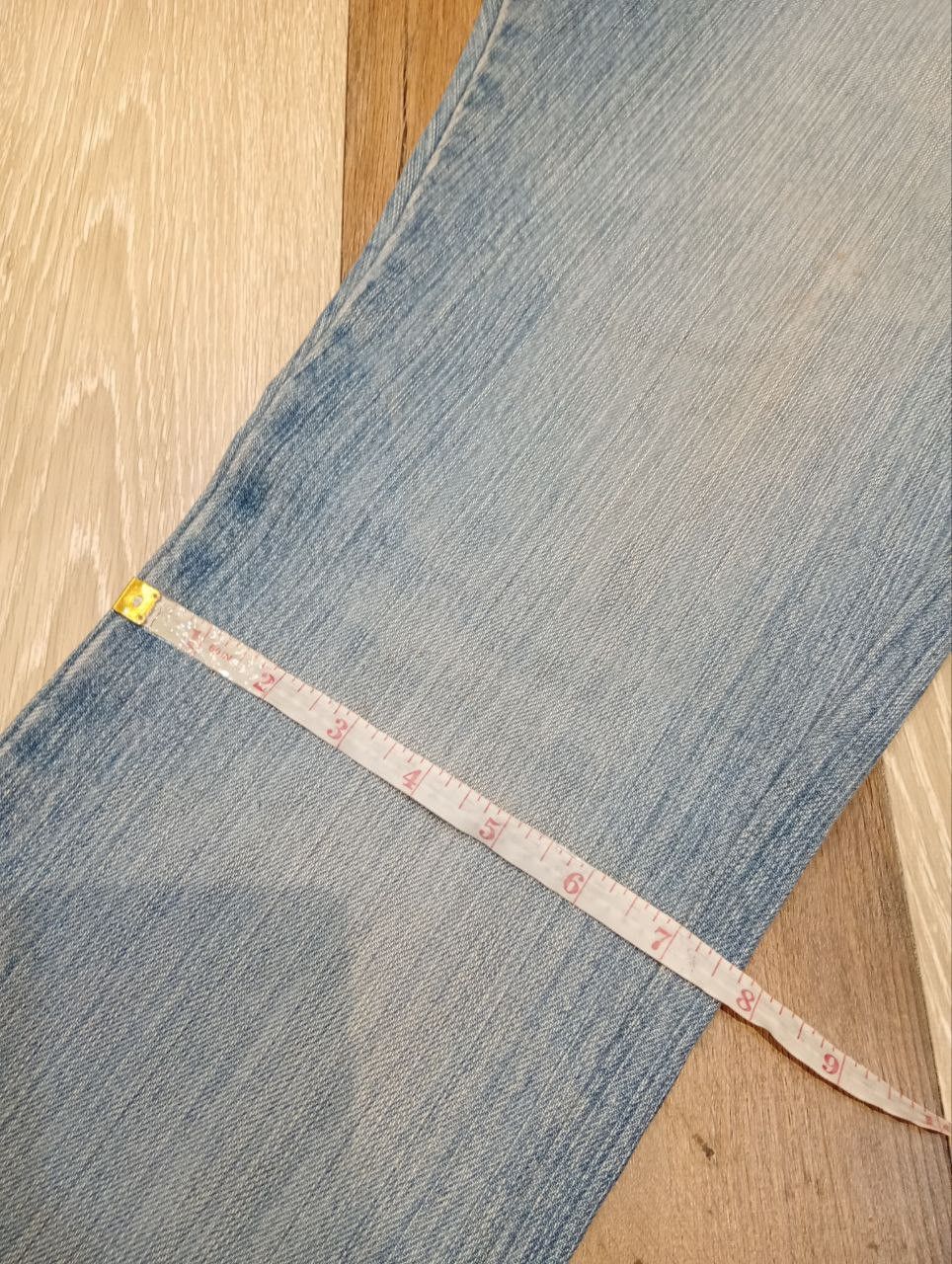 The Difference JAPANESE RUPERT THE DIFFERENCE FLARED BLUE JEANS Size US 34 / EU 50 - 17 Thumbnail