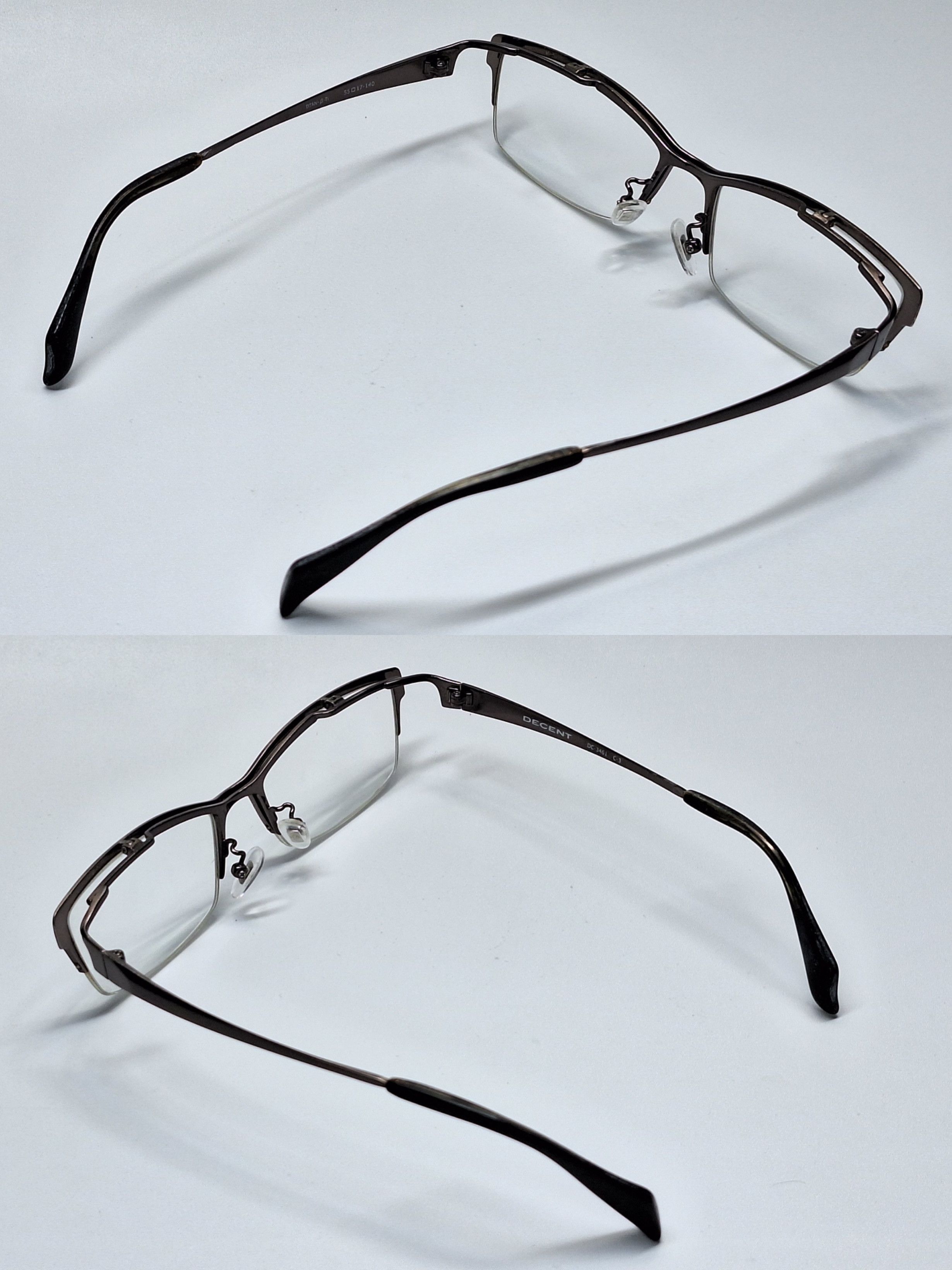 Vintage DECENT DC-3461 Hasegawa Sabae Titanium Flip-Up Eyeglass Size ONE SIZE - 2 Thumbnail