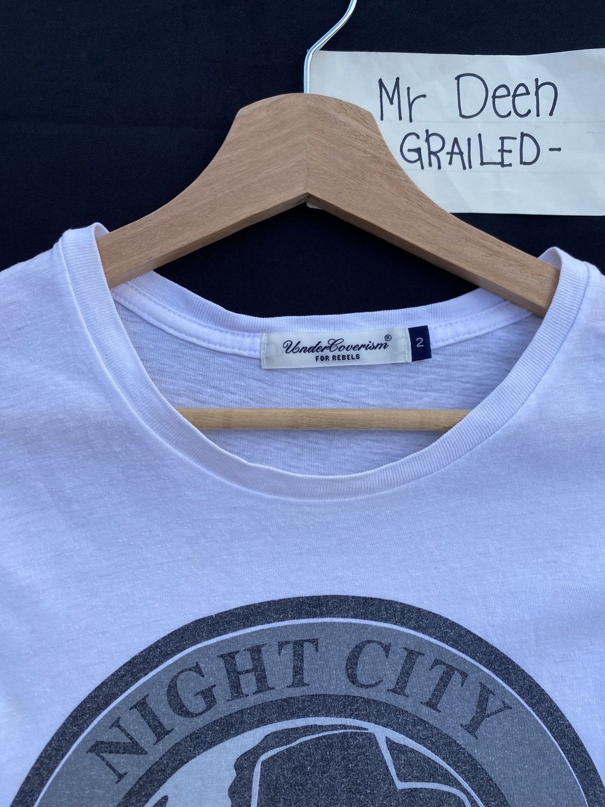 Rare Undercover Jun Takahashi Night City University Tshirt