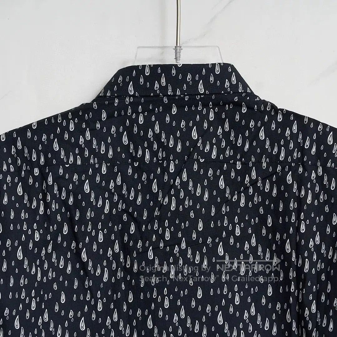 Saint Laurent Paris Saint Laurent Blue Teardrop Short-Sleeve Shirt. Size US XXS / EU 40 - 5 Thumbnail