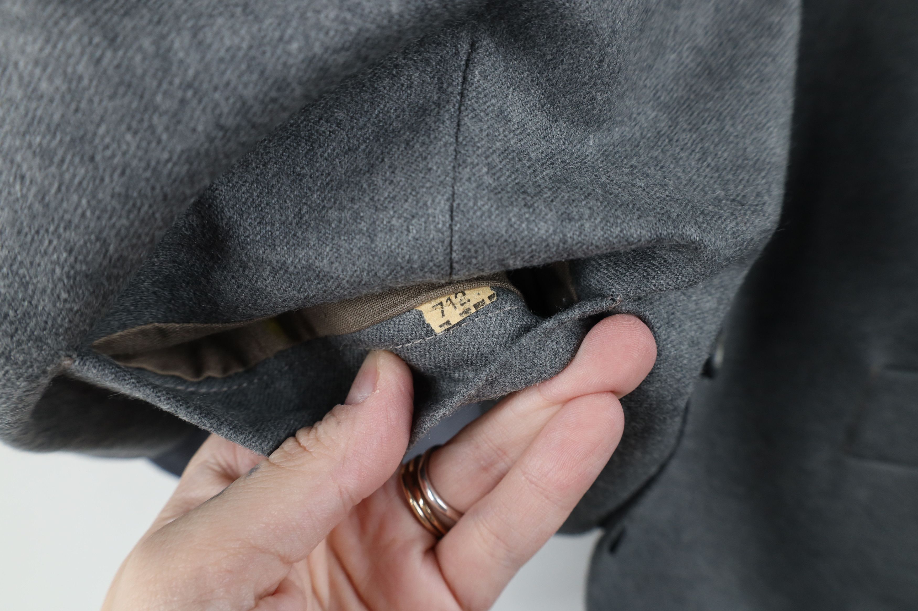 Vintage Vintage 60s 70s Streetwear Buckle Back Suit Vest Jacket Gray Size US M / EU 48-50 / 2 - 7 Thumbnail