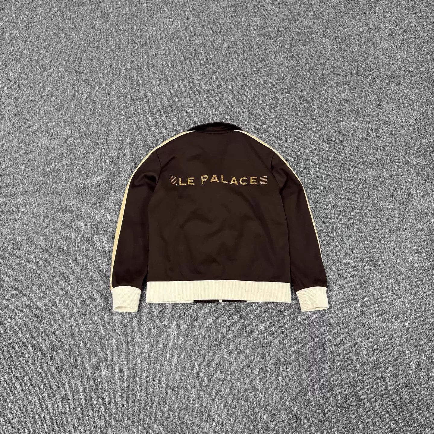 Celine Celine Brown Gilded Logo Track Jacket XS Size XS / US 0-2 / IT 36-38 - 2 Thumbnail