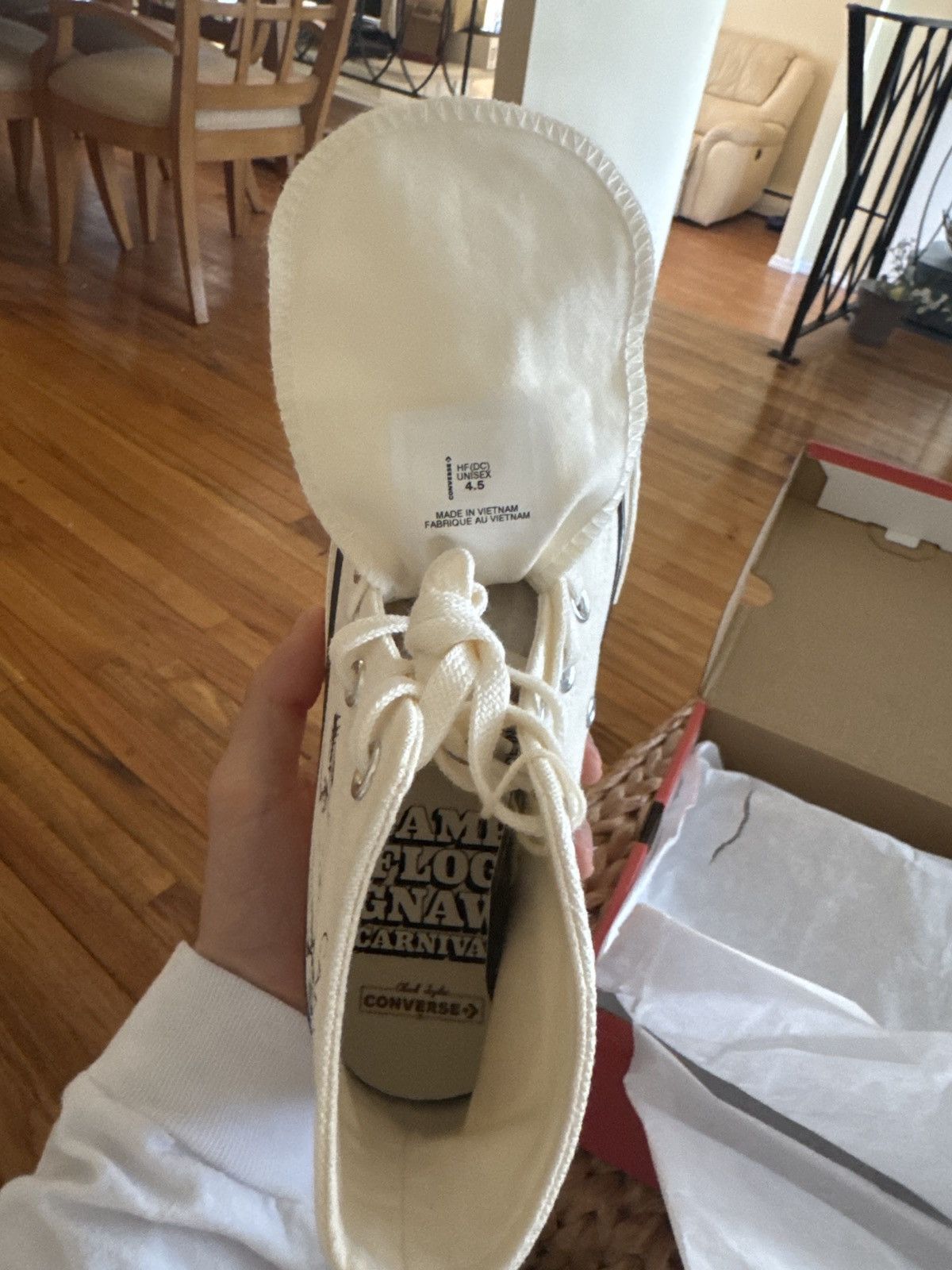 Converse × Golf le Fleur Camp Flog Gnaw Super VIP 2025 Size US 6.5 / IT 36.5 - 4 Thumbnail