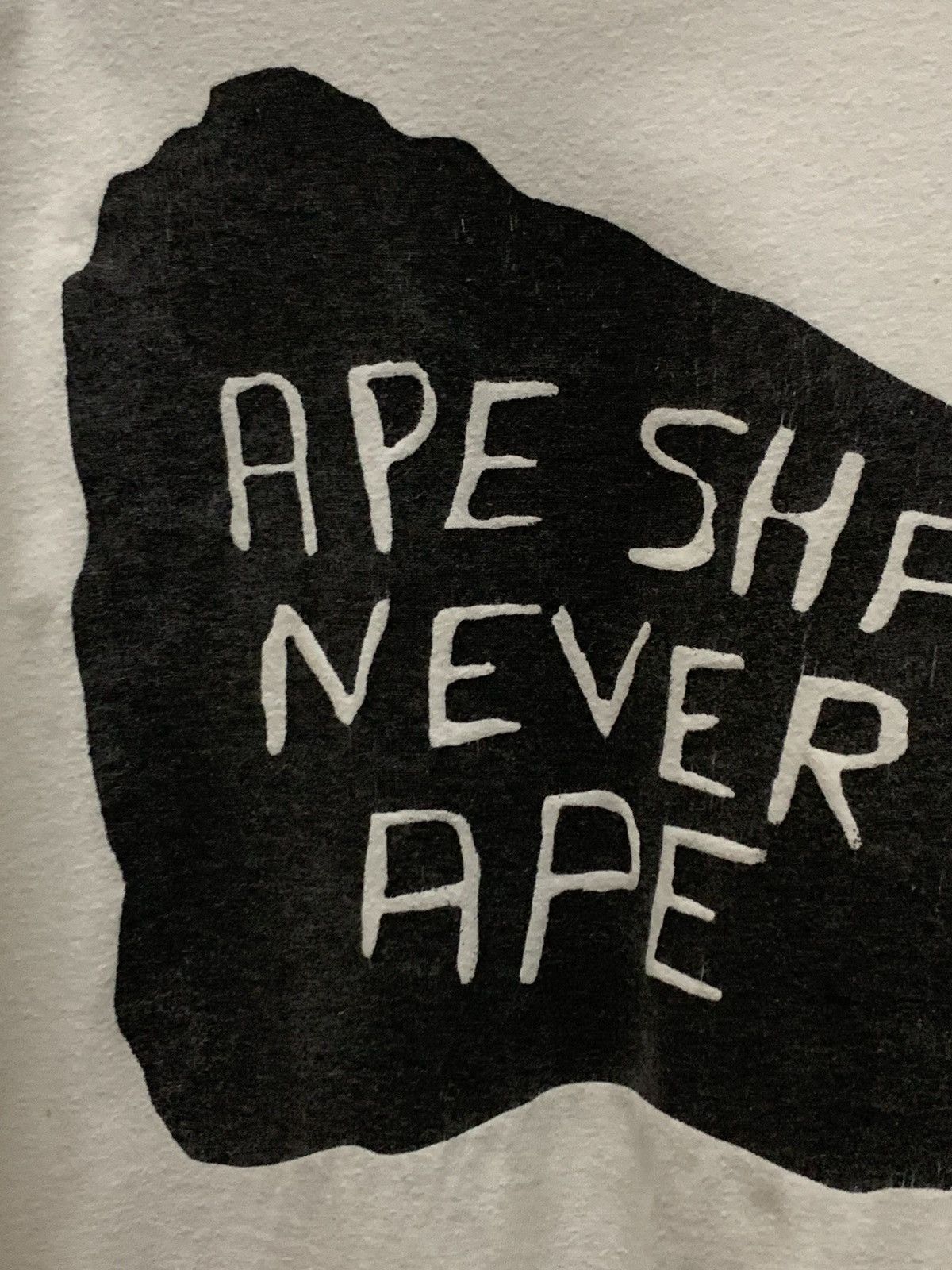 Bape Rare🔥Vintage 90s Bathing Ape Hanes Tag Tee Size US L / EU 52-54 / 3 - 7 Thumbnail