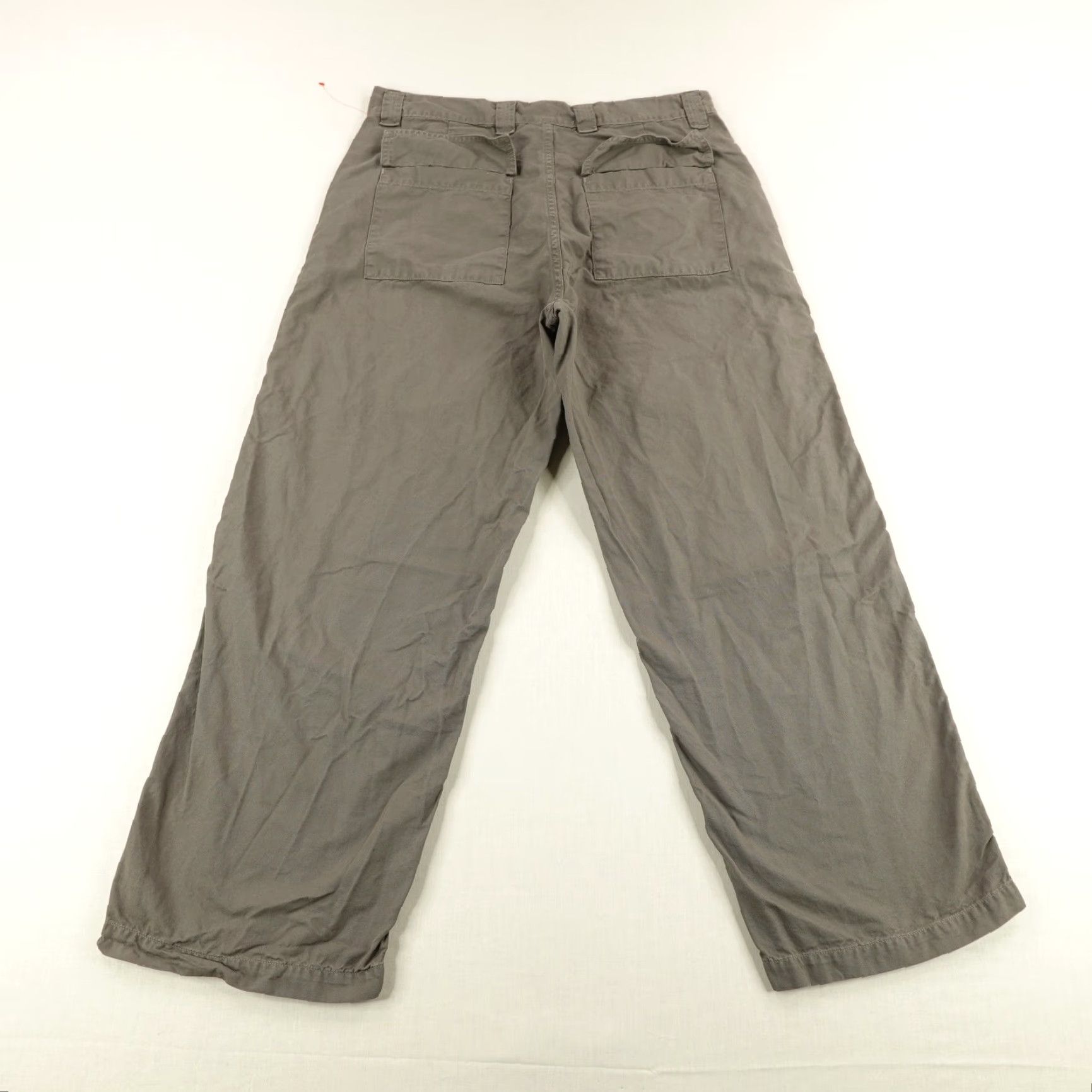 Agolde VINTAGE Agolde Cargo Pants Mens 32 Regular Gray Casual Workwear Relaxed Fit Baggy Utility Trousers Size US 32 / EU 48 - 4 Thumbnail