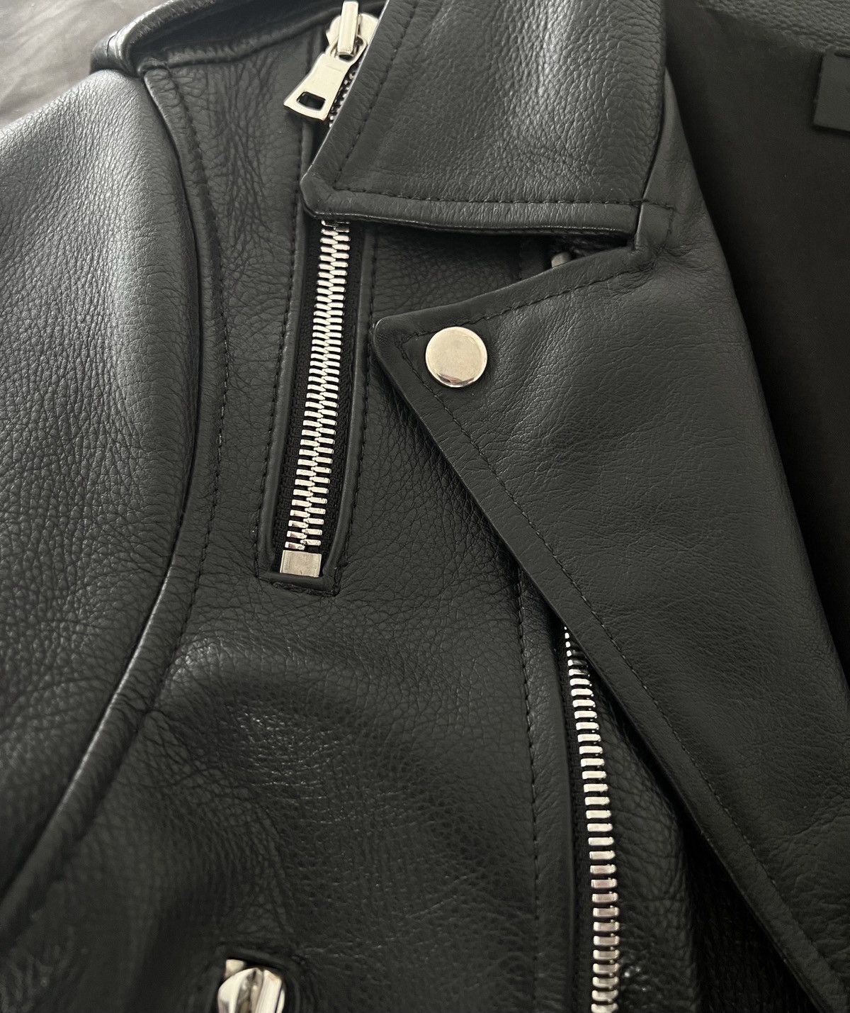 Mr. Completely Mr. Completely Leather Moto Jacket M/L Size US M / EU 48-50 / 2 - 6 Thumbnail