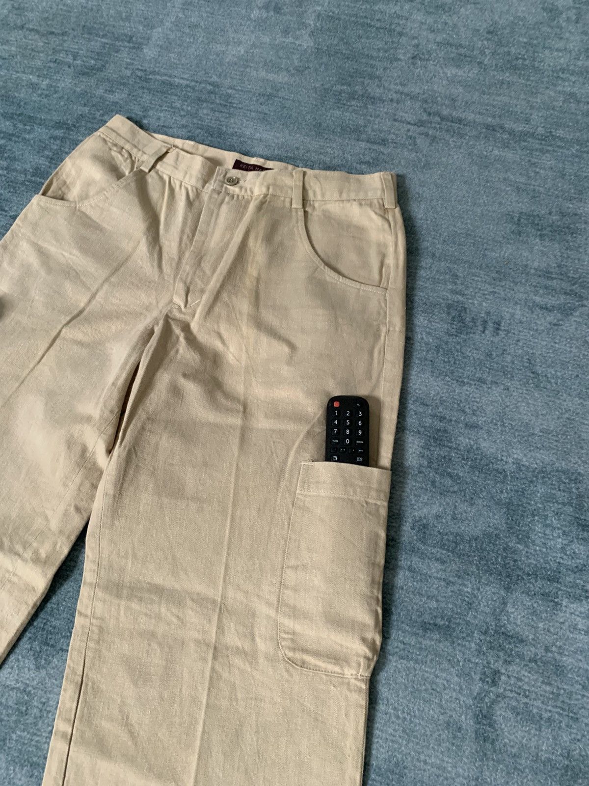 KEITAMARUYAMA 🔥KEITA MURUYAMA TOKYO PARIS BAGGY CARGO PANT Size US 32 / EU 48 - 3 Thumbnail