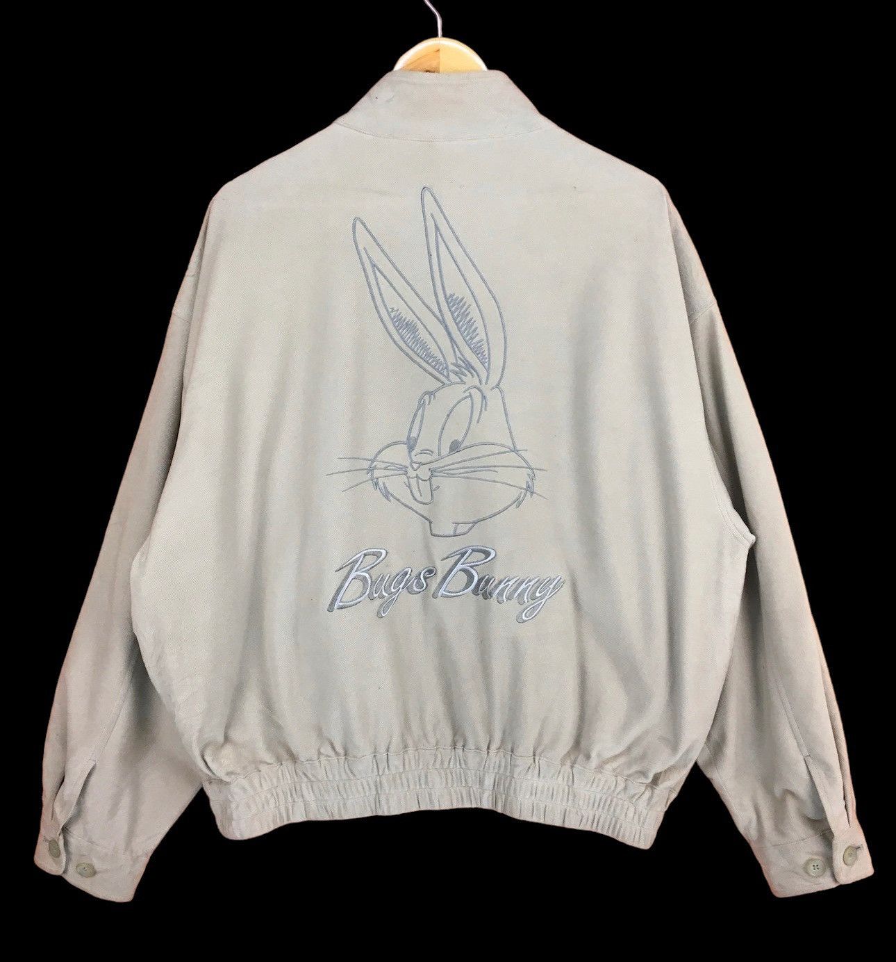 Cartoon Network Vintage 90s BUGS BUNNY Pia Sports Embroidered Jacket Size US L / EU 52-54 / 3 - 1 Thumbnail