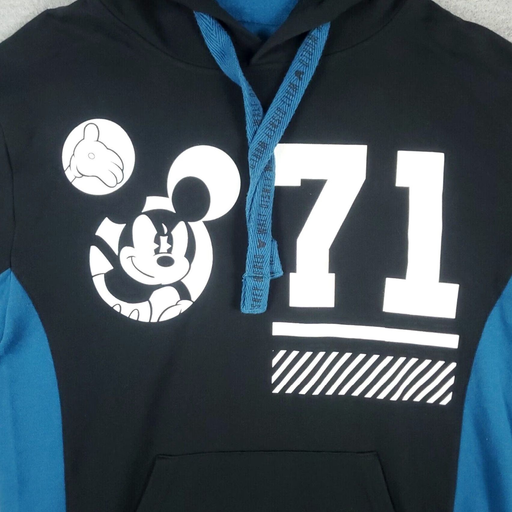 Disney VINTAGE Disney Mickey Mouse Pullover Hoodie Men Small Black Fleece Sweatshirt Logo Classic Size US S / EU 44-46 / 1 - 3 Thumbnail