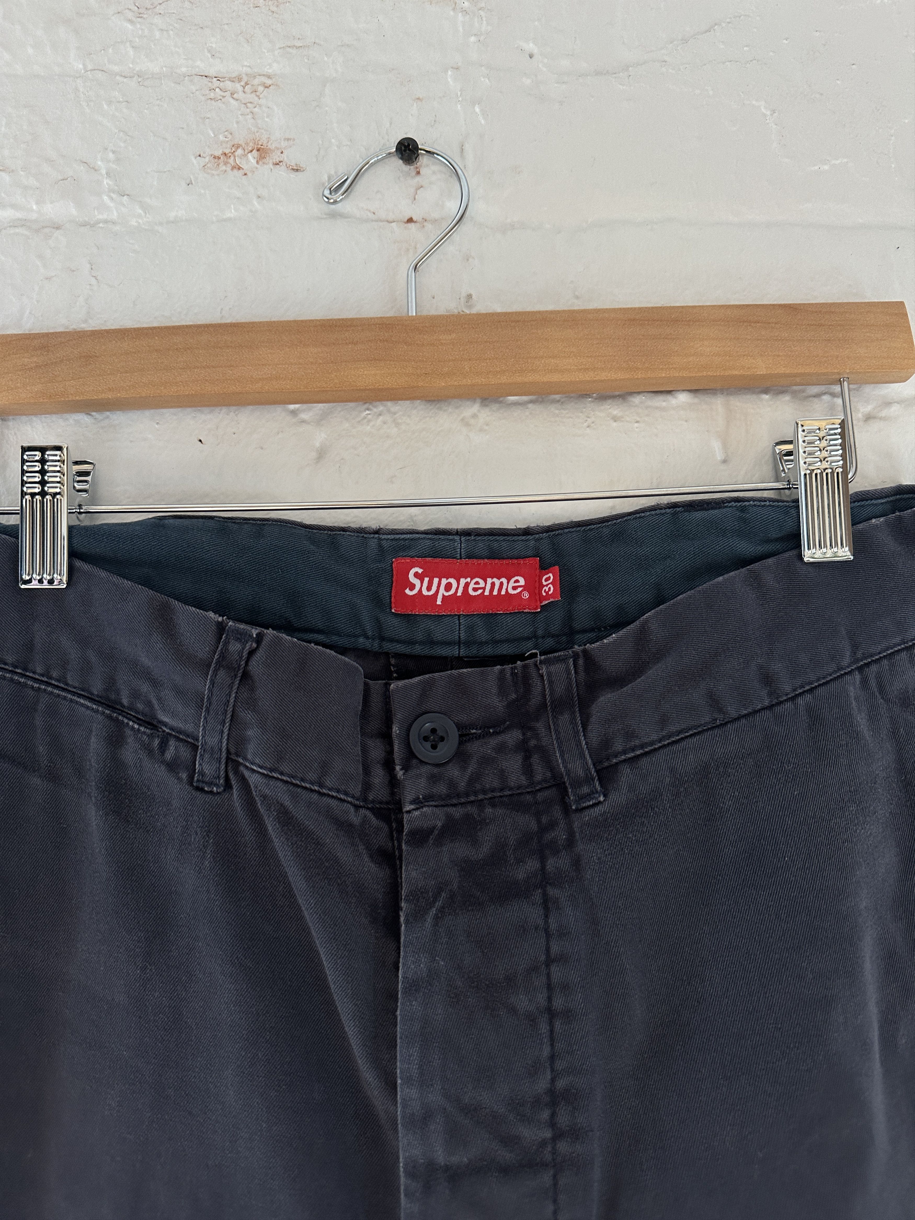 Supreme Supreme Crown Logo Work Shorts Size US 30 / EU 46 - 2 Thumbnail