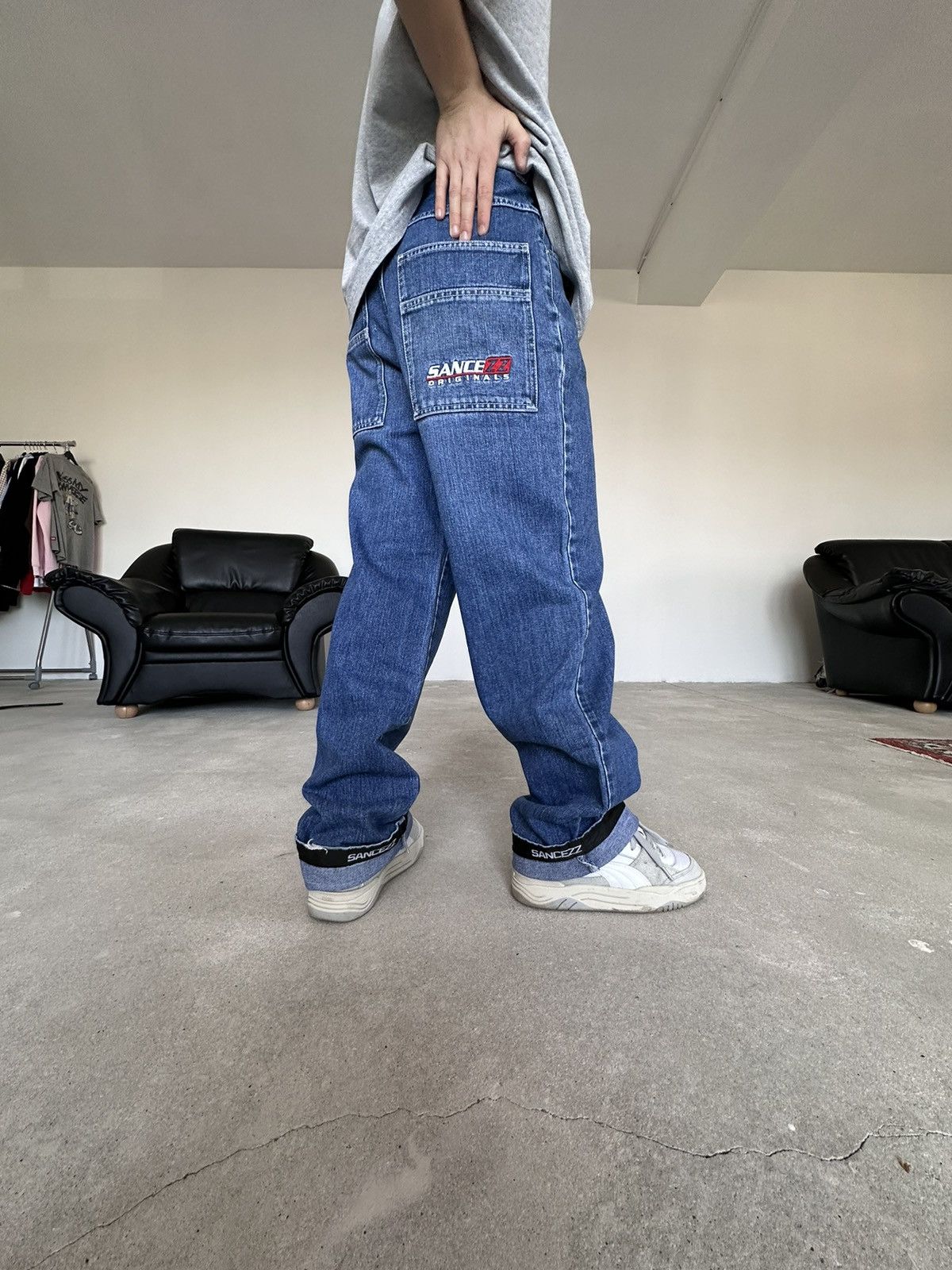 Vintage Vintage Sanchezz Baggy Rap Jeans Size US 32 / EU 48 - 5 Thumbnail