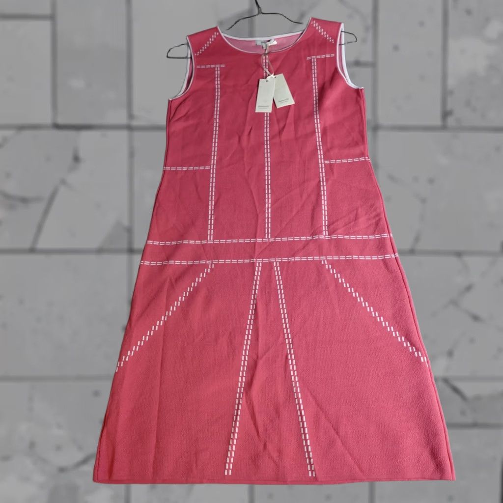 MCM Santorelli Womens Dress XL Pink Red Shift A-Line Mod MCM NEW Size XL / US 12-14 / IT 48-50 - 1 Thumbnail