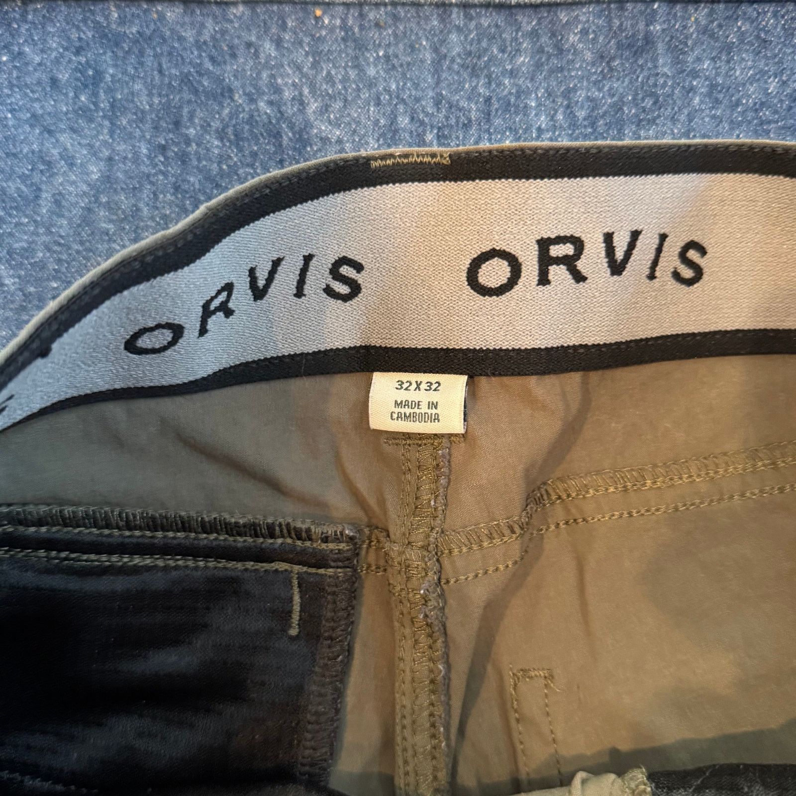Orvis Orvis Olive GreenTechnical Pants 32x32 Size US 32 / EU 48 - 4 Thumbnail