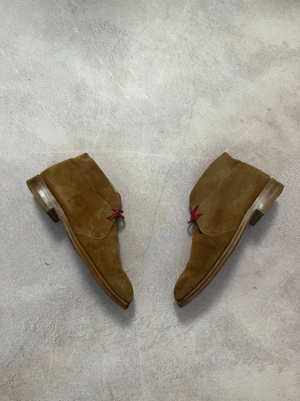 If Six Was Nine Vintage As 98 Guidi style Faded Biker High Boots Size US 10 / EU 43 - 3 Thumbnail