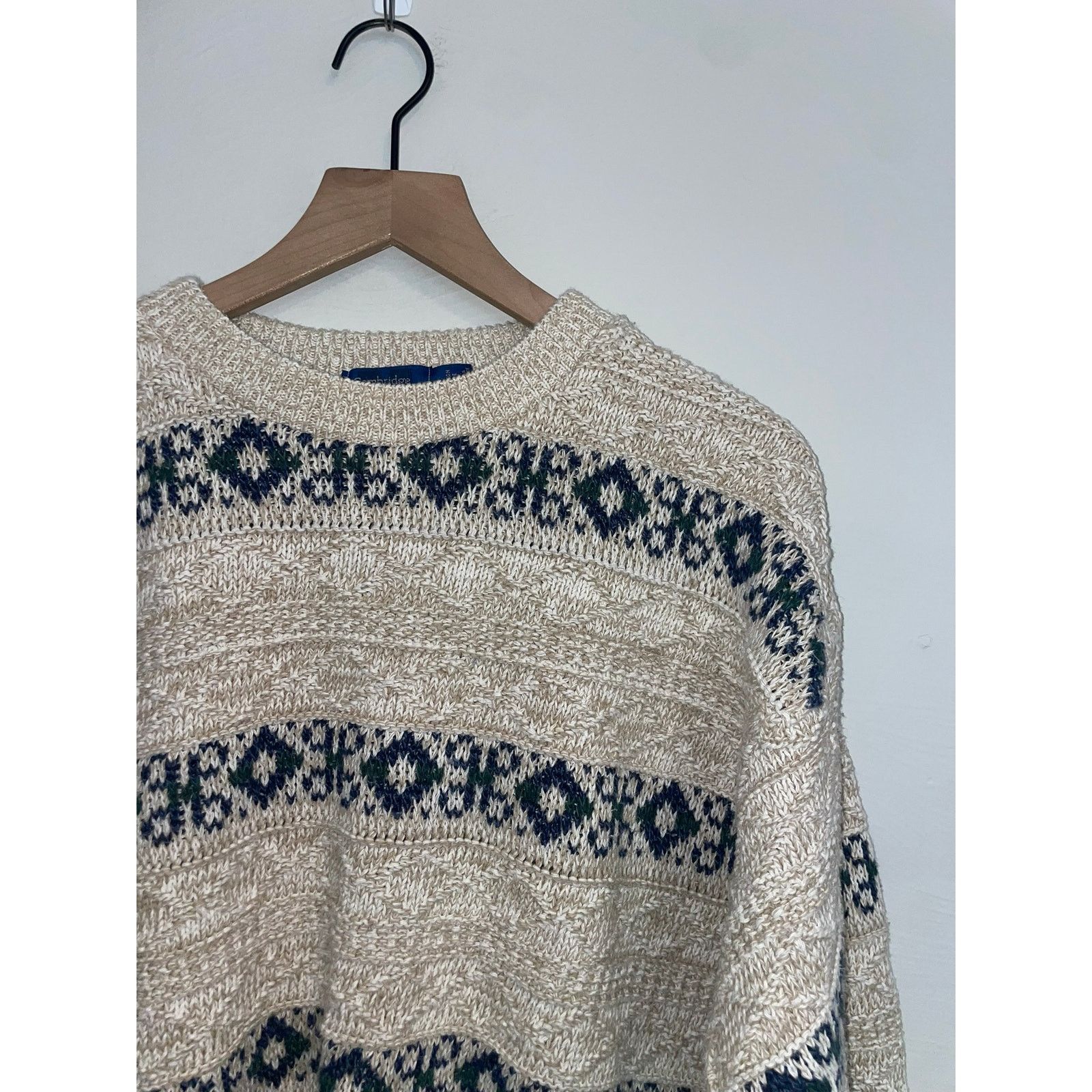 Vintage Vintage Cambridge Classics Sweater Mervyns Brown VTG L Large Size US L / EU 52-54 / 3 - 3 Thumbnail