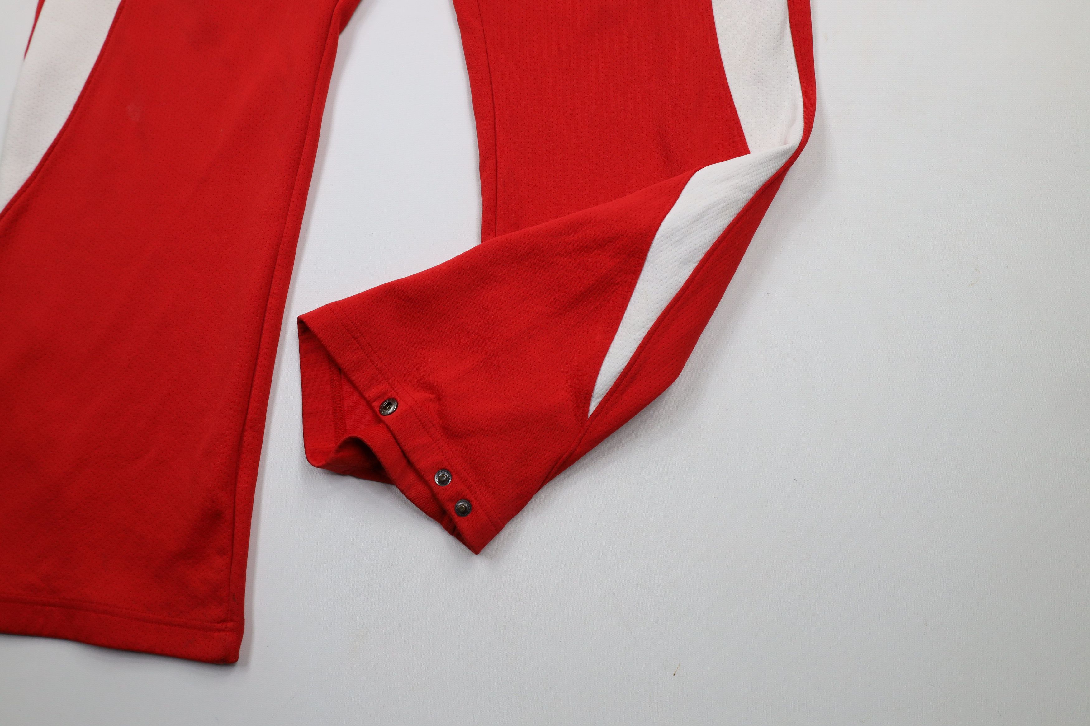 Nike × Vintage Vintage Nike Travis Scott Mini Swoosh Wide Leg Sweatpants Size 36 - 9 Thumbnail