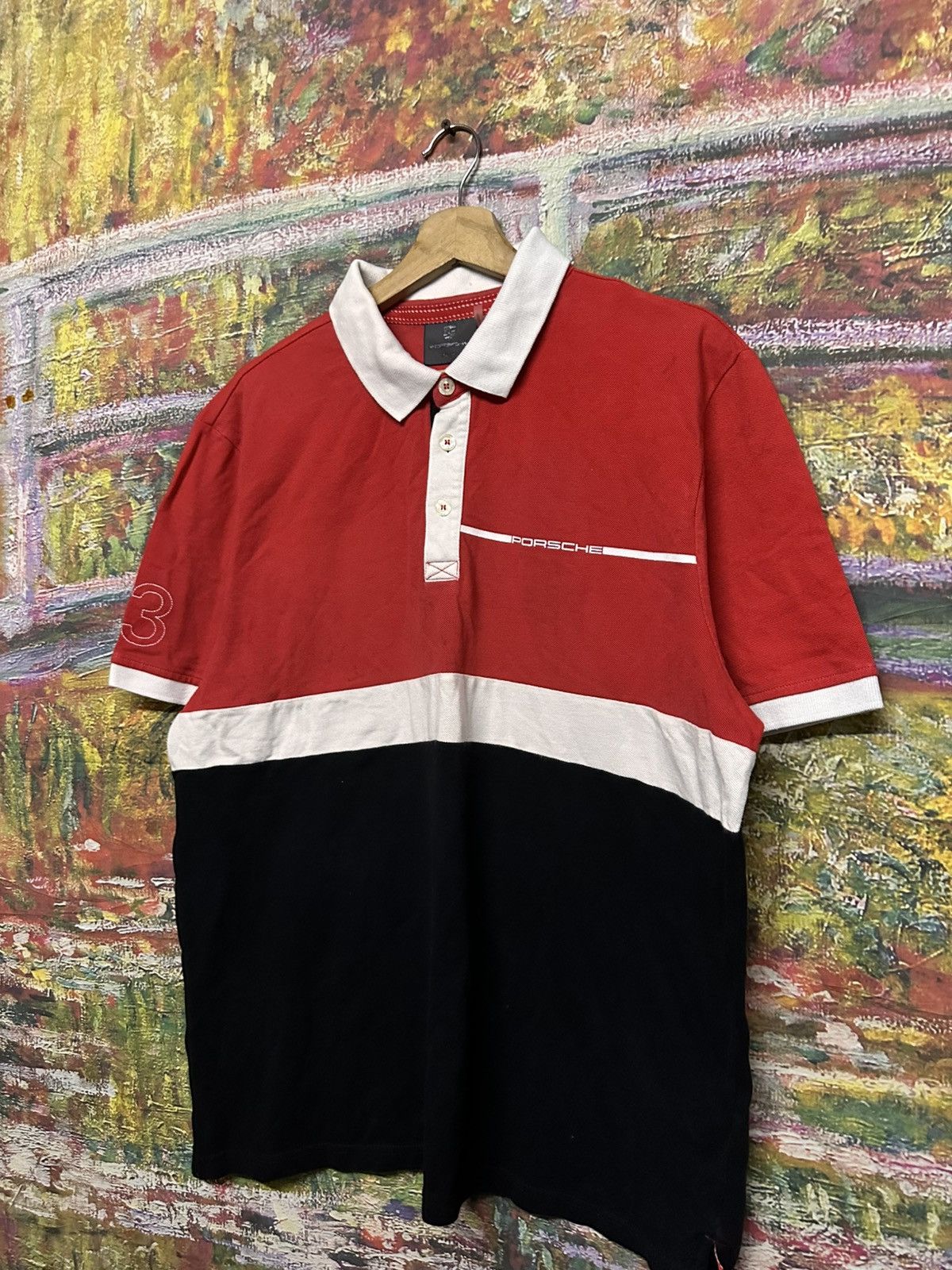 Porsche Design Porsche Men polo shirt xl Size US XL / EU 56 / 4 - 4 Thumbnail
