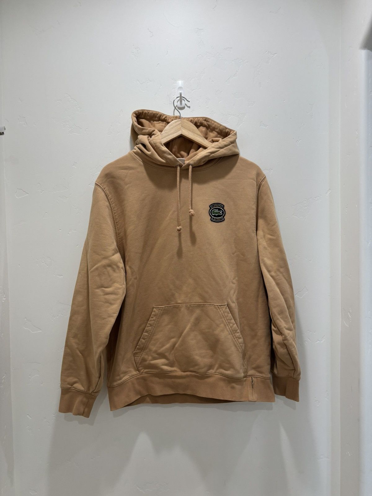 Lacoste × Supreme Supreme x Lacoste Pocket Patch Hoodie Size US M / EU 48-50 / 2 - 1 Thumbnail