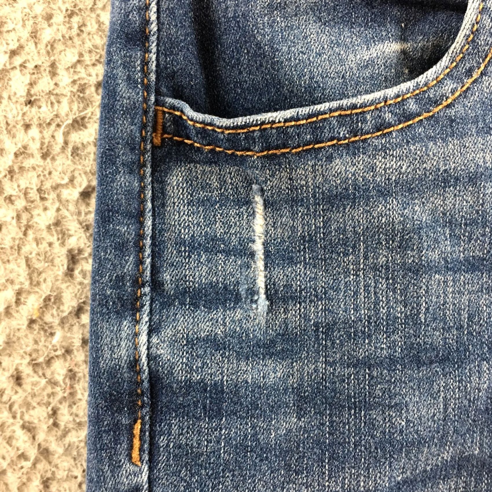 American Eagle Outfitters American Eagle Jegging Jeans Women 2 Long Blue Denim Mid Rise Distressed Zip Fly Jeans Womens 2 Long Blue Denim Mid Rise Distressed Zip Fly Size 26" / US 2 / IT 38 - 6 Thumbnail
