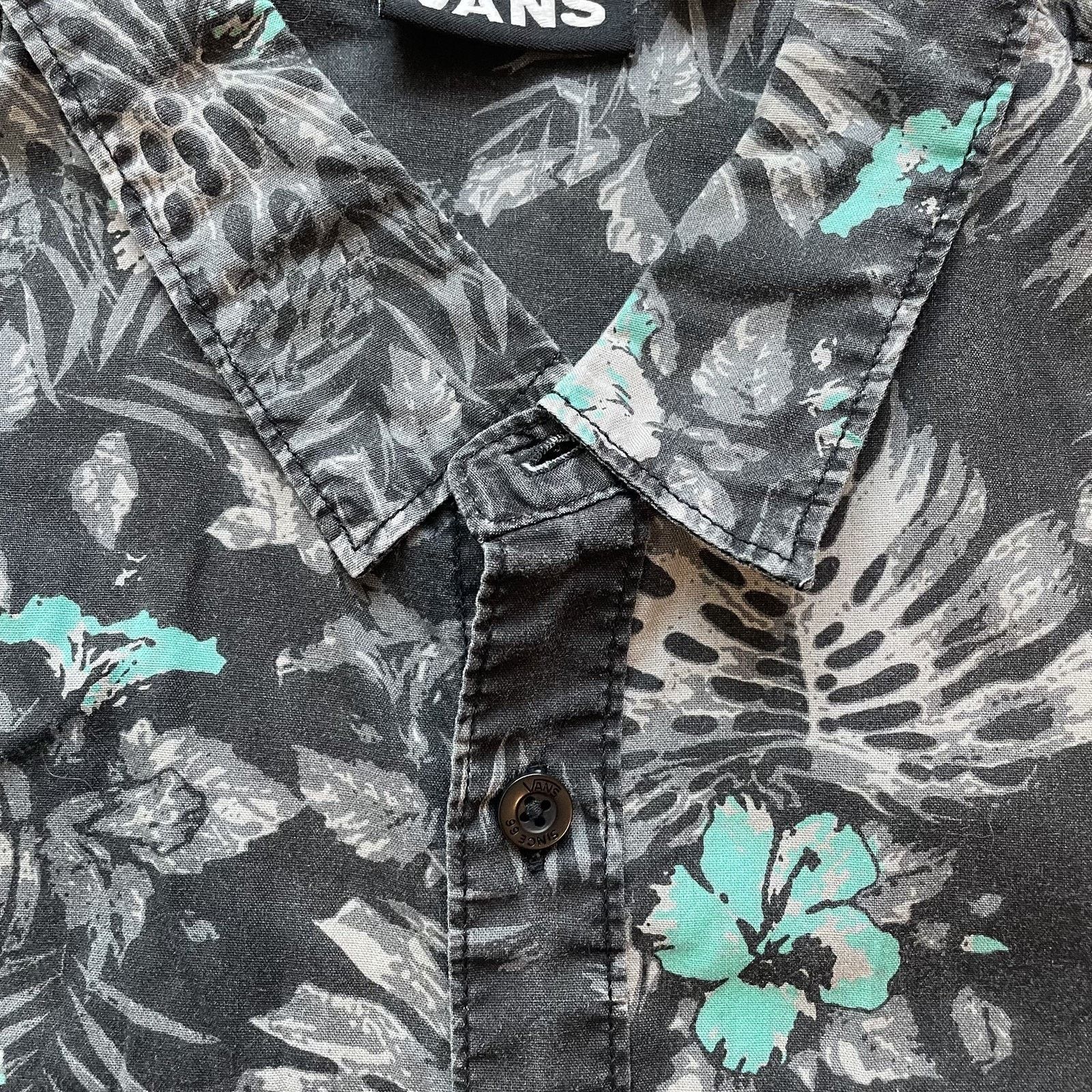 Vans Vans Men's Shirt Tropical Floral Aloha Short eeve L2 Size US L / EU 52-54 / 3 - 5 Thumbnail