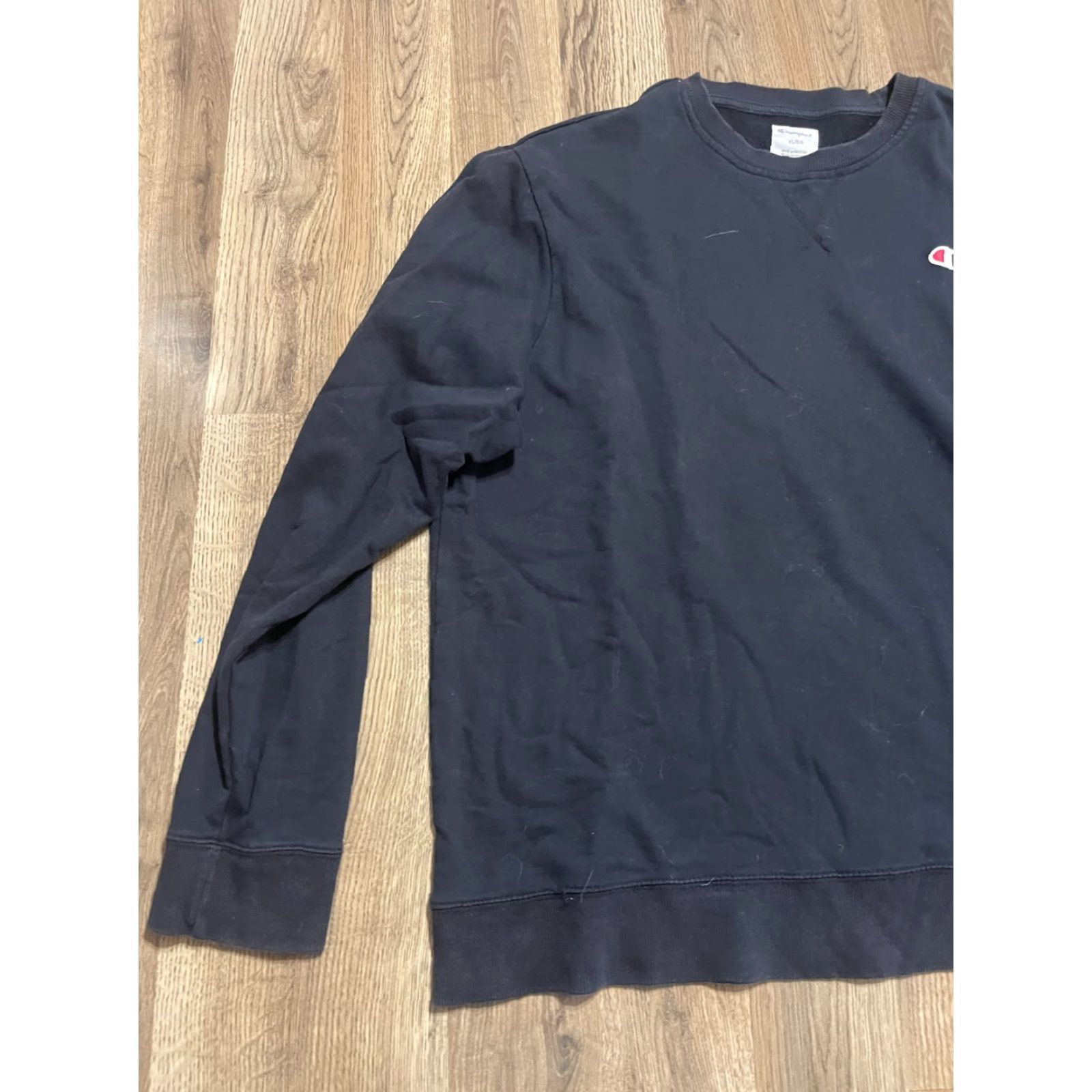 Champion Champion Sweatshirt Men's XL Black Long Sleeve Crew Neck Size US XL / EU 56 / 4 - 3 Thumbnail