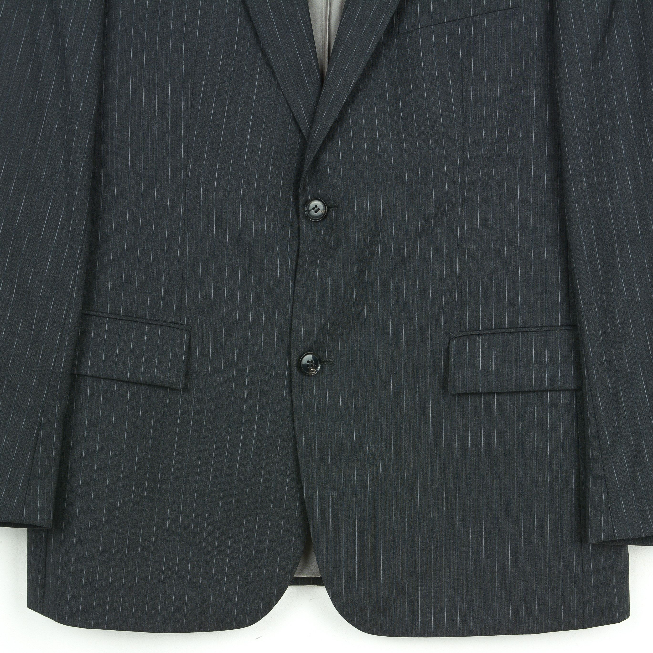 Hugo Boss Pasolini/Movie Wool Men Pinstriped Blazer Jacket EU 52 Coat Size 42R - 4 Thumbnail